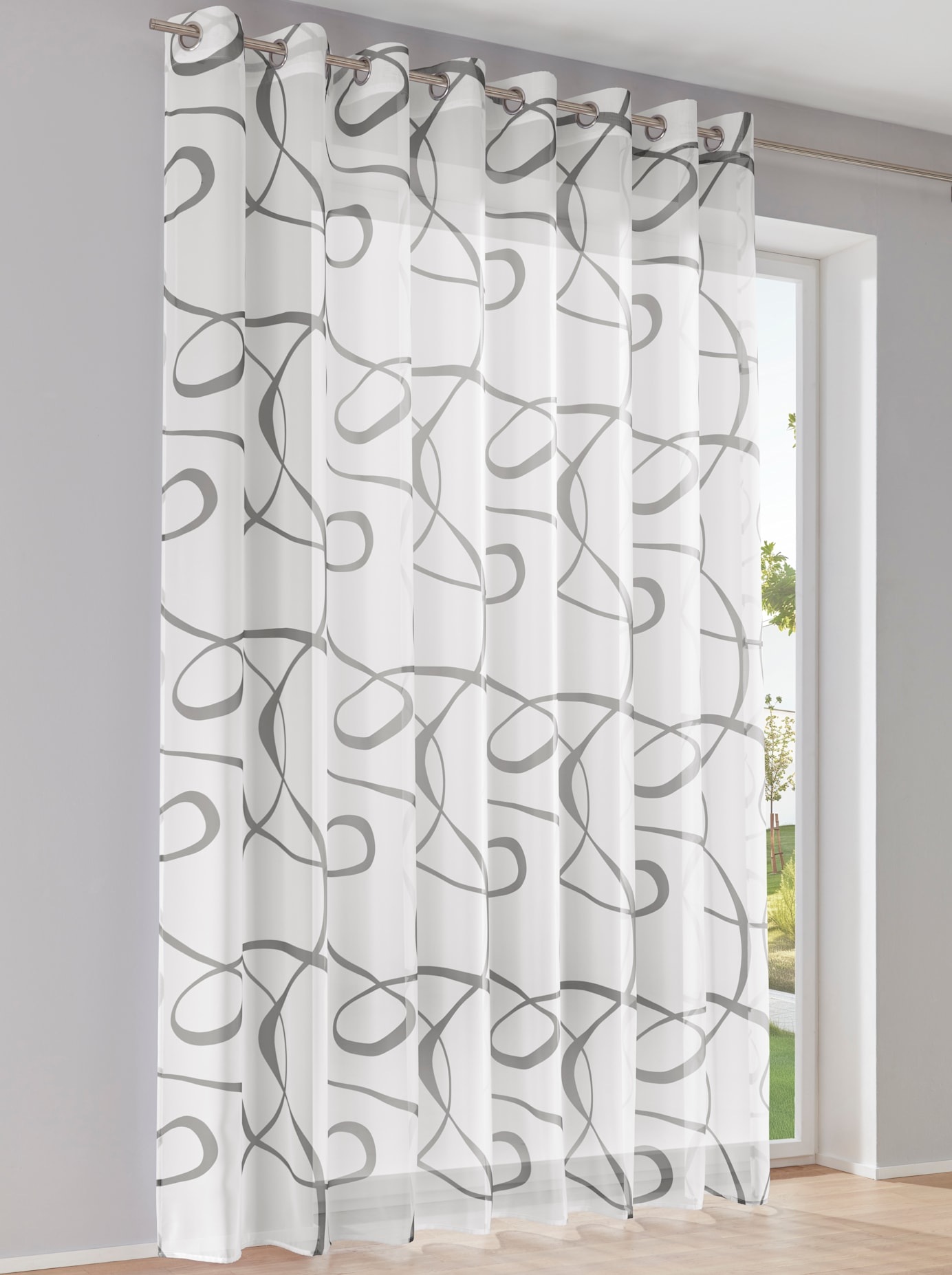 heine home Gardine Ösen 1 Stk. tlg. günstig online kaufen