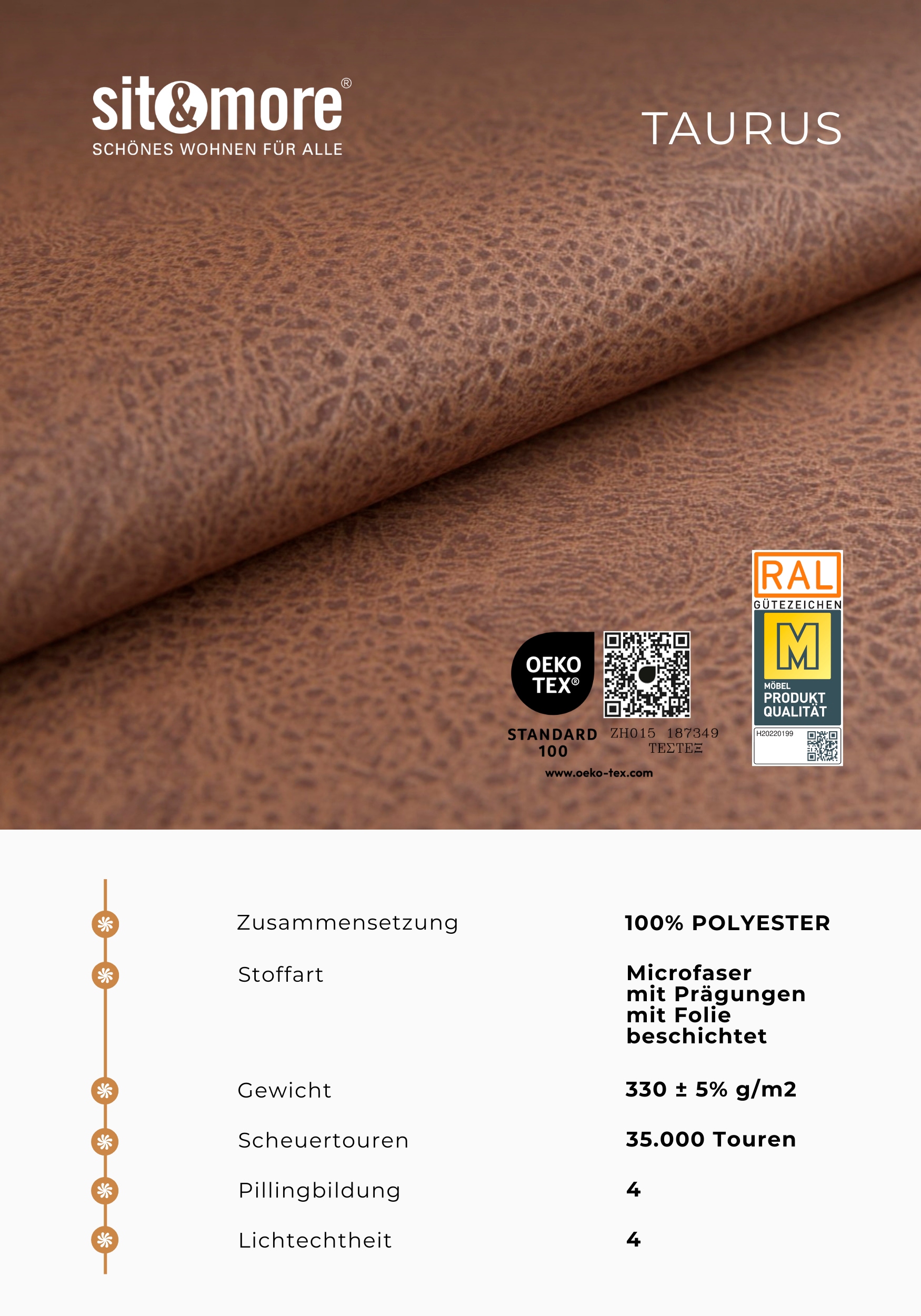 Home affaire Polsterhocker »Palmera, B: 58 cm« mit Stauraum, Federkern