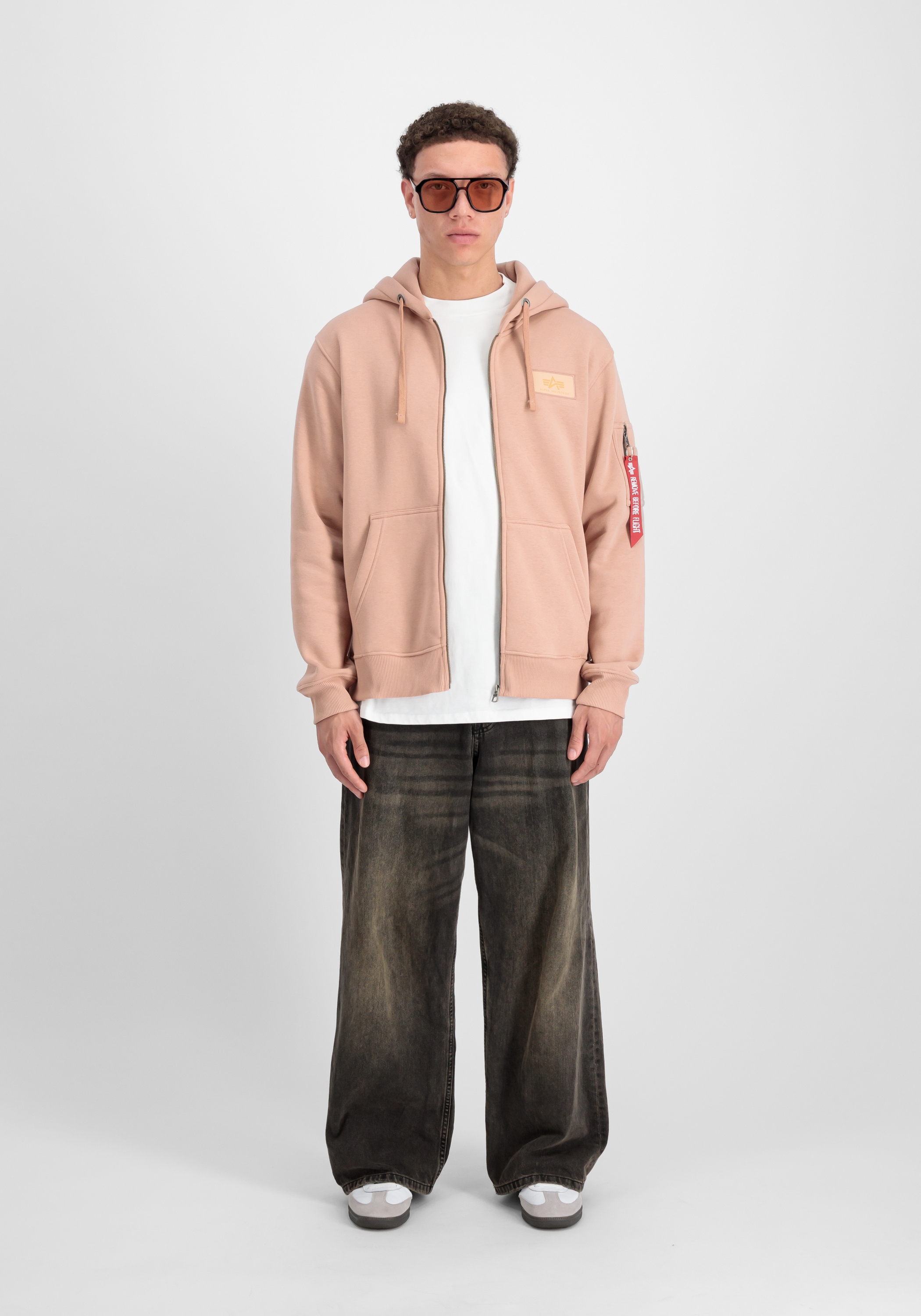 Alpha Industries Hoodie »Alpha Industries Men - Hoodies Back Print Zip Hoodie«