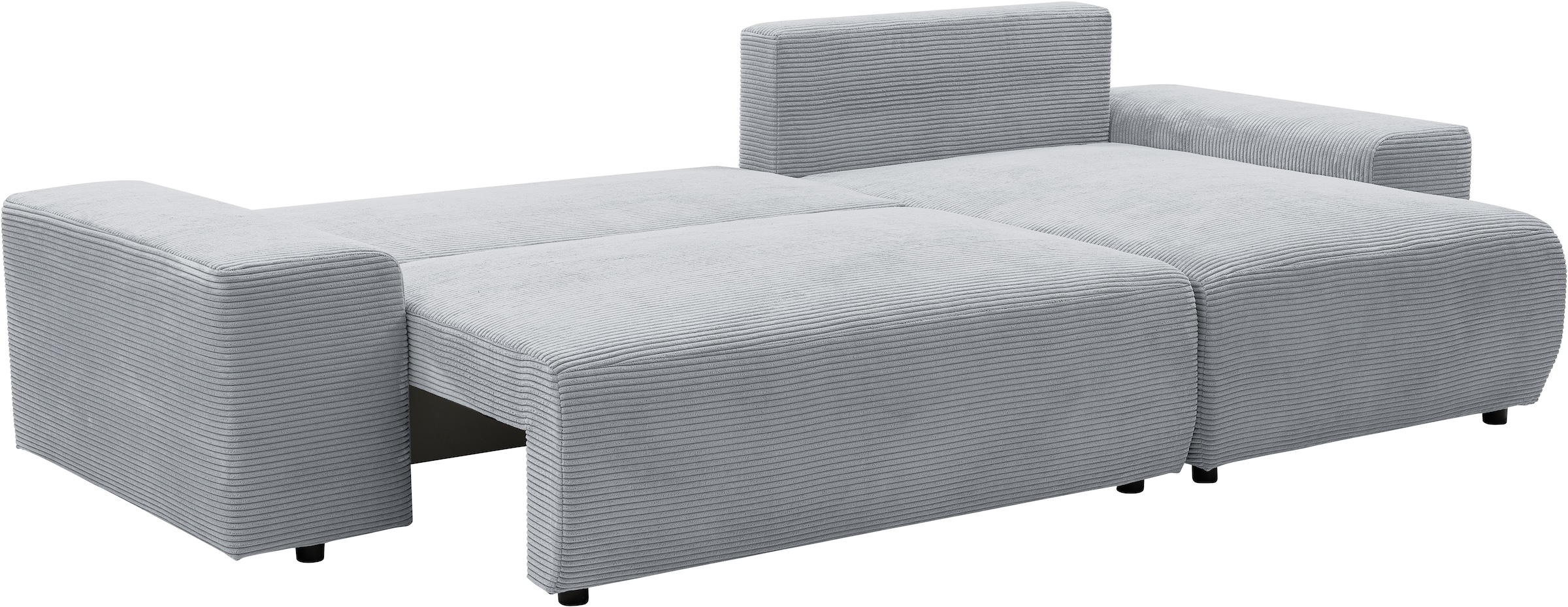 WERK2 Ecksofa »Amsterdam, zeitlos und elegant, Breite 300cm, L-Form«, Design Ecksofa mit hohem Komfort, Schlaffunktion & Bettkasten