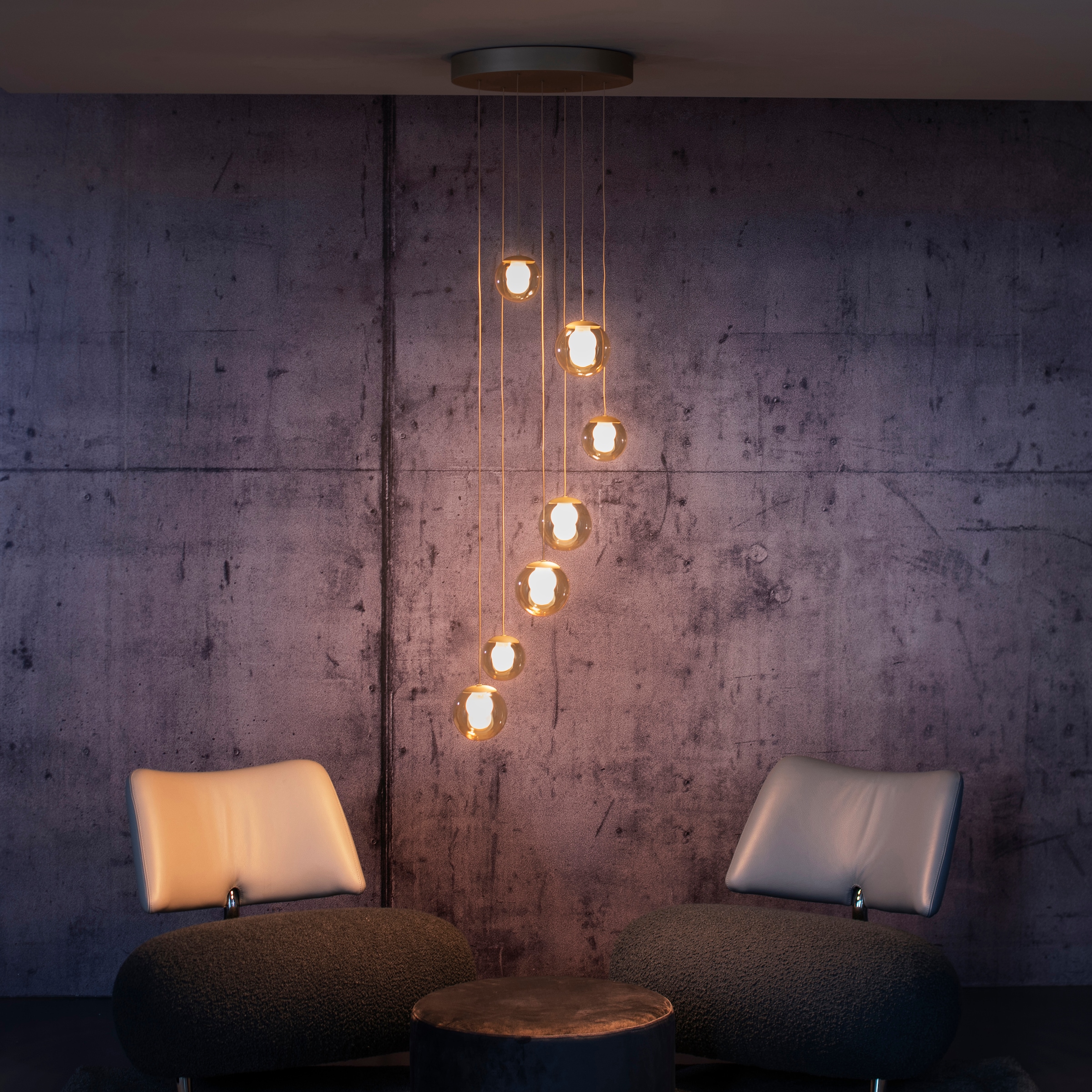 Neuhaus PURE LED Pendelleuchte »PURE Popup« LED-Board 1 Stk. warmweiß - kaltweiß Comfort Lift, CCT, dimmbar über Fernbedienung