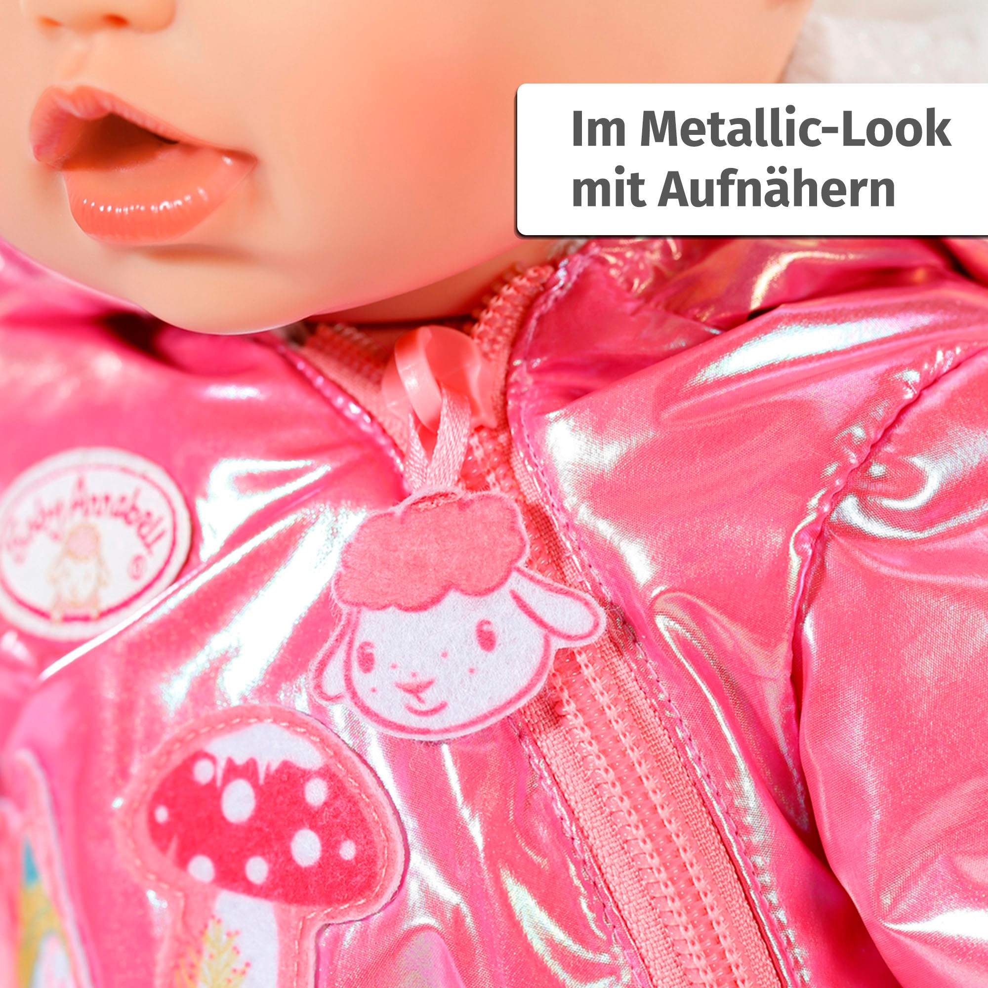Baby Annabell Puppenkleidung »Winteranzug pink, 43 cm«