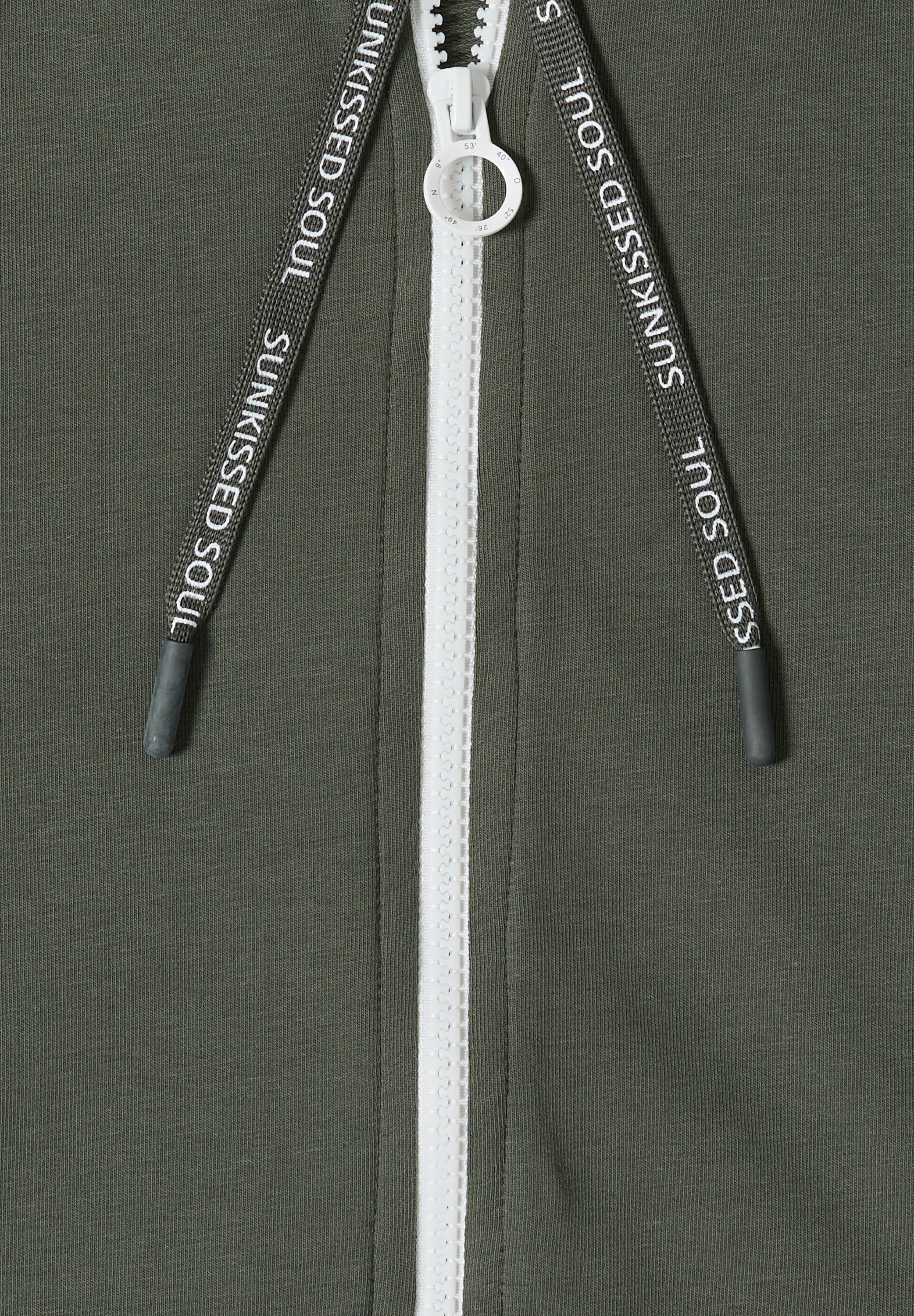 Cecil Sweatjacke mit Stehkragen