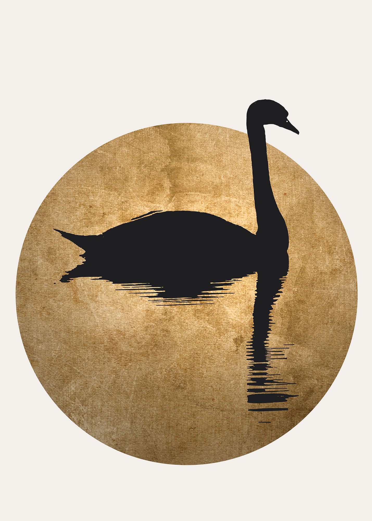 living walls Fototapetas »ARTist The Swan« Vlies Wa...