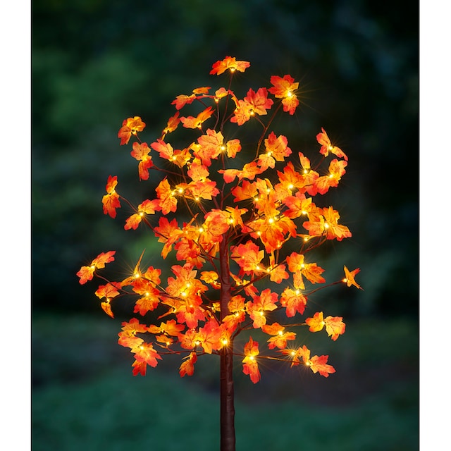 BONETTI LED Baum »Weihnachtsdeko«, 96 flammig-flammig, Beleuchteter  Deko-Herbstbaum mit Ahornblättern online kaufen | BAUR