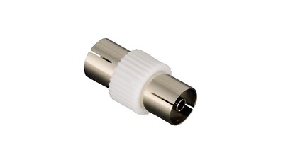 SAT-Kabel »Antennen-Kabel, Koax-Stecker - Koax-Kupplung inkl. Adapter, 10m, 80dB«,...