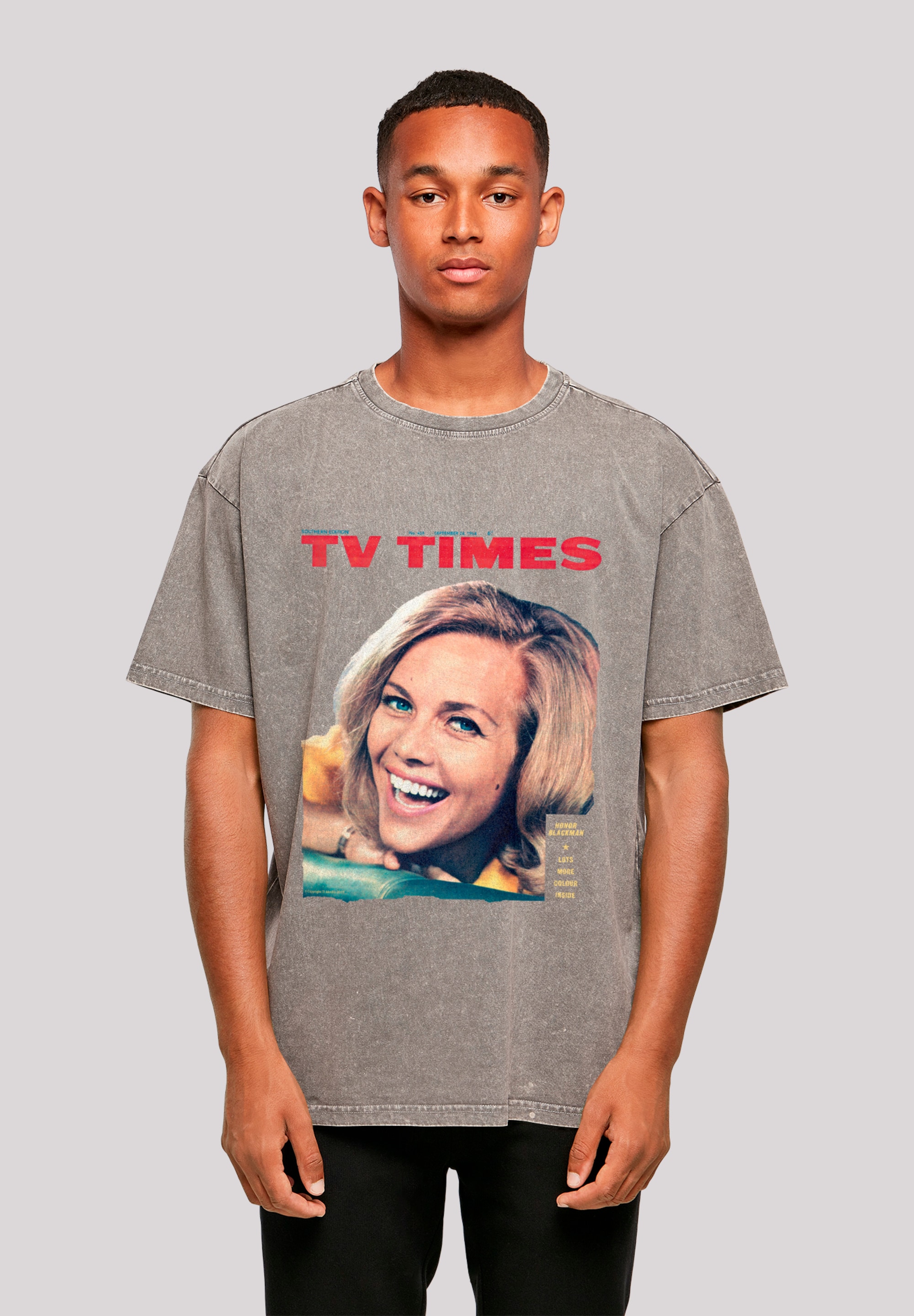 F4NT4STIC T-Shirt "TV Times Honor Blackman 1964 Cover", Premium Qualität günstig online kaufen