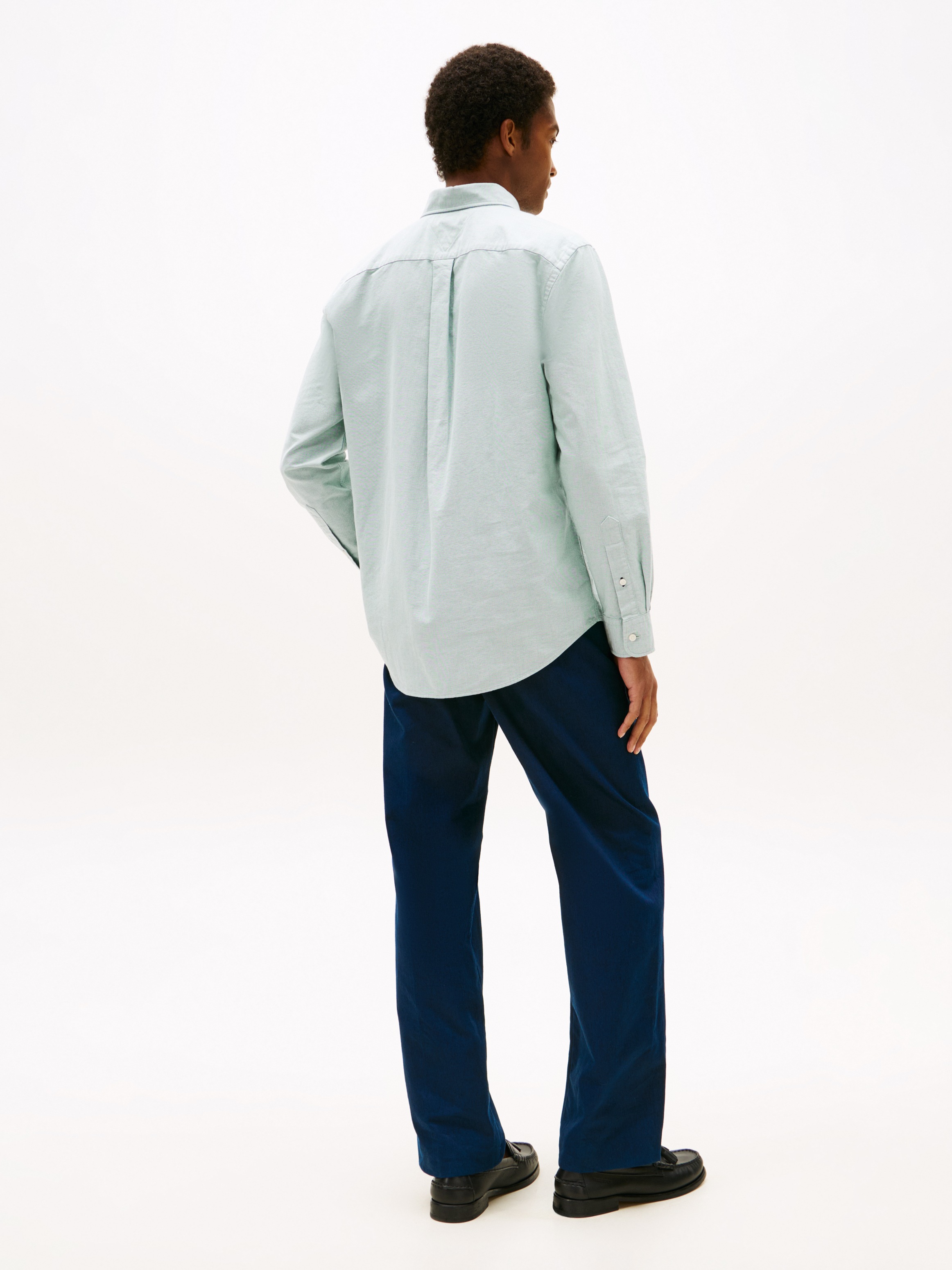 Tommy Hilfiger Langarmhemd »SOLID HERITAGE OXFORD RF SHIRT«