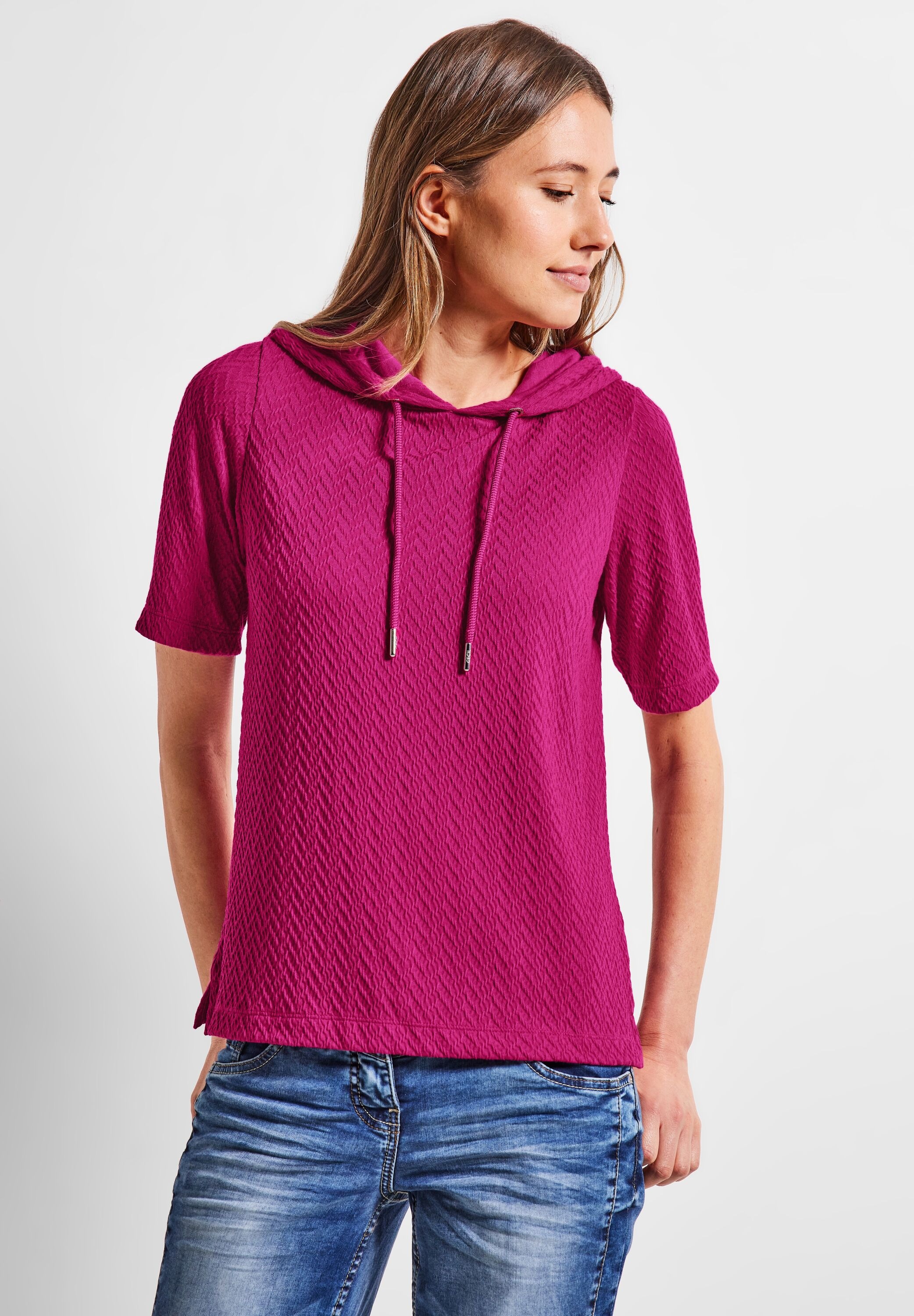 Cecil Kapuzenshirt, aus softem Materialmix kaufen