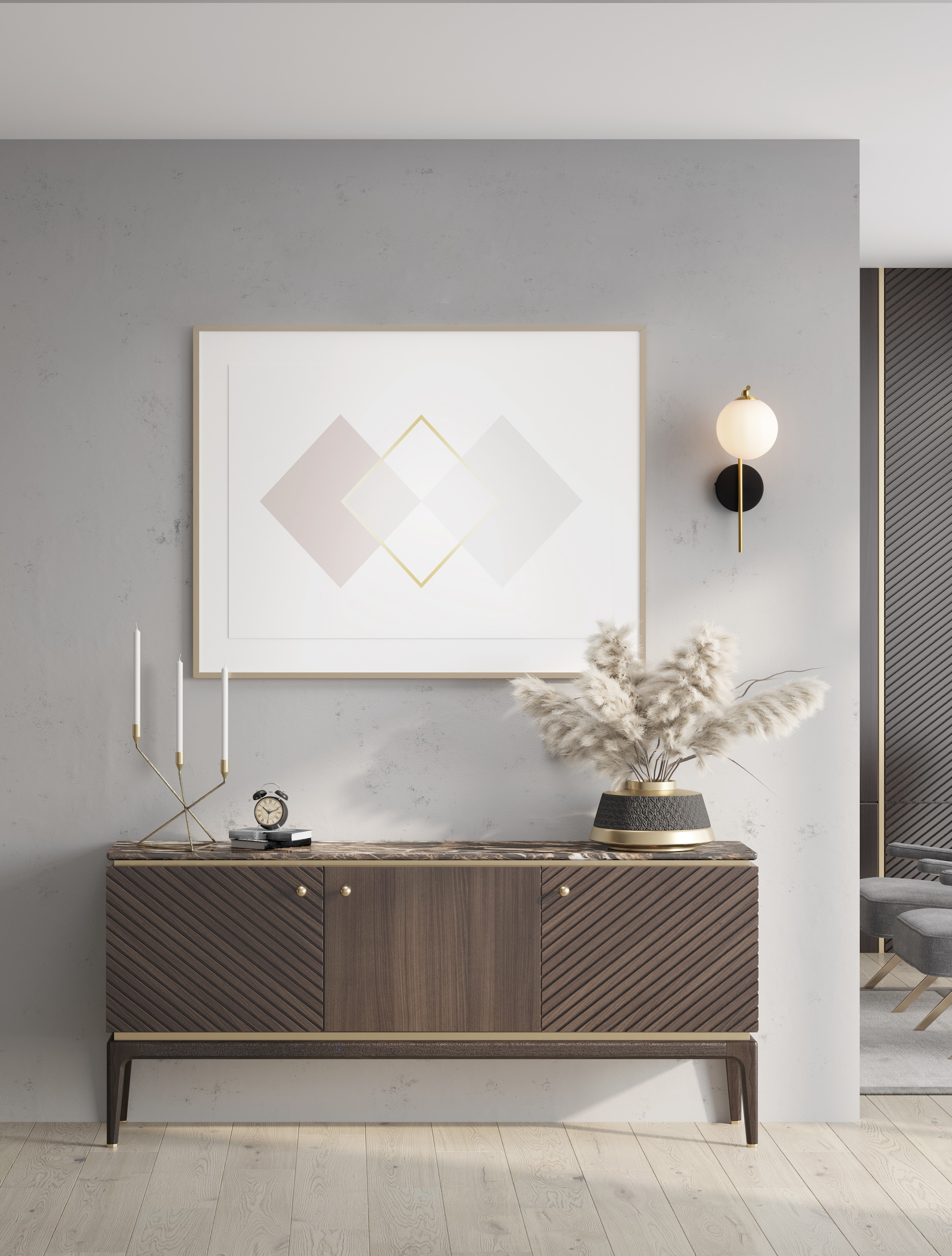 Nova Luce Wandleuchte »SAVOY«, 1 flammig