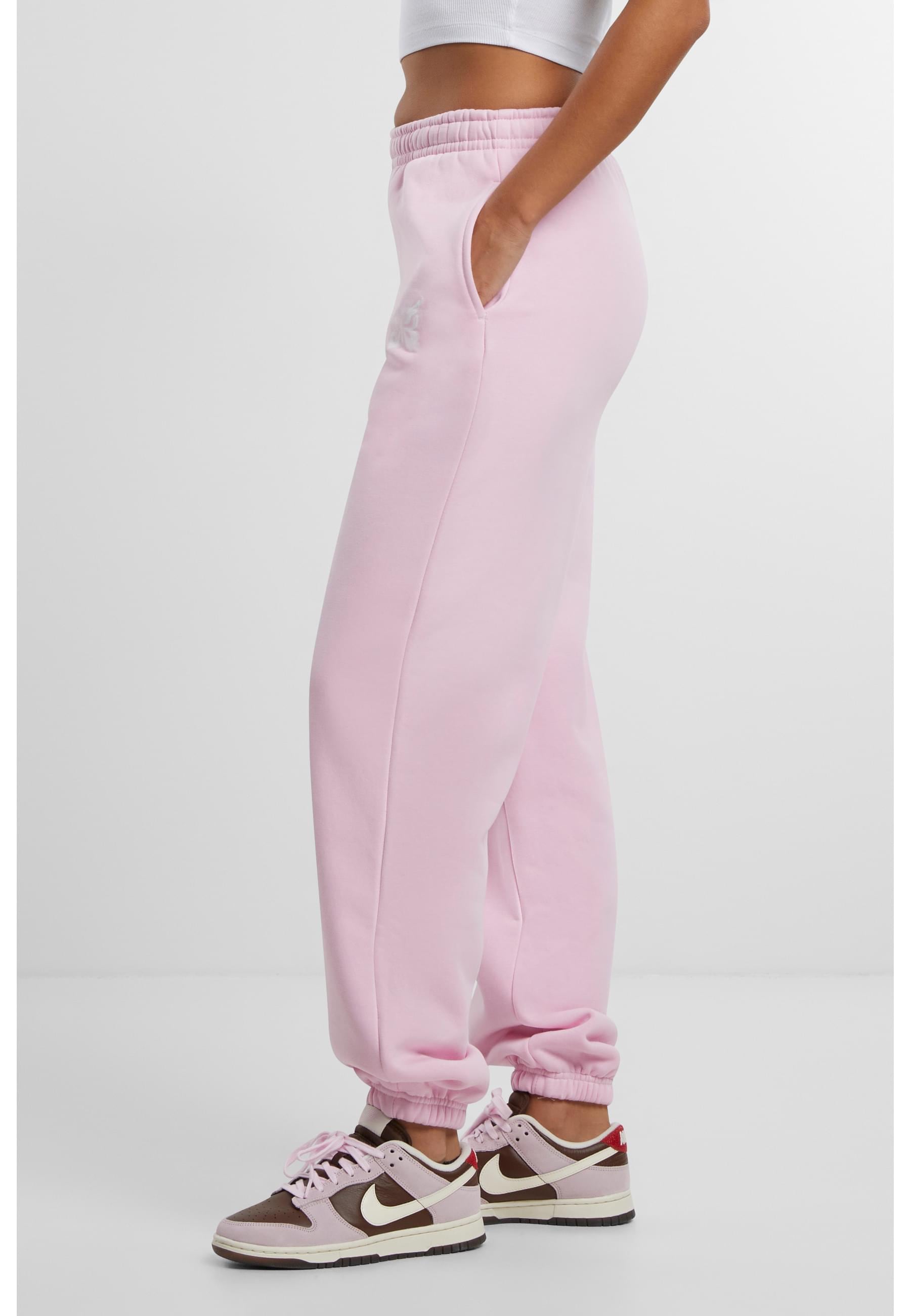 Miss Tee Jogginghose »Miss Tee Karma Butterfly Ladies Fluffy Sweatpants«