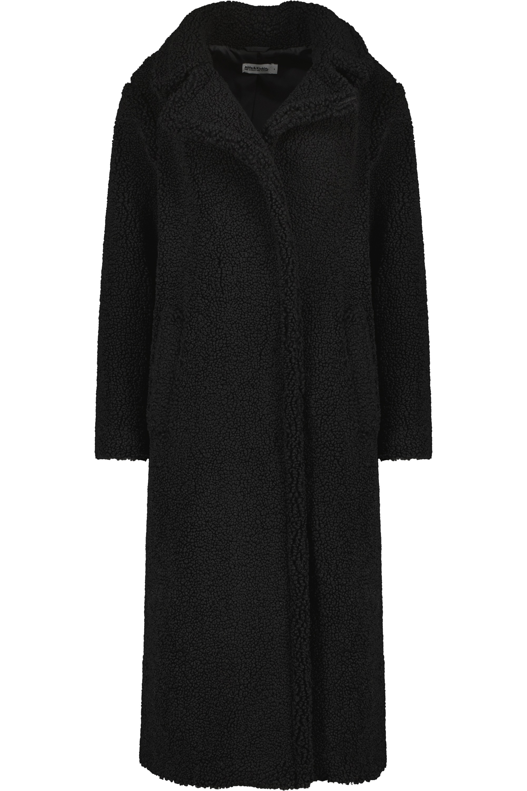 Alife & Kickin Winterjacke "Damen HariAK A Winterjacke, Jacke" Kuscheliger langer Teddy Wintermantel in lässiger Schnittform