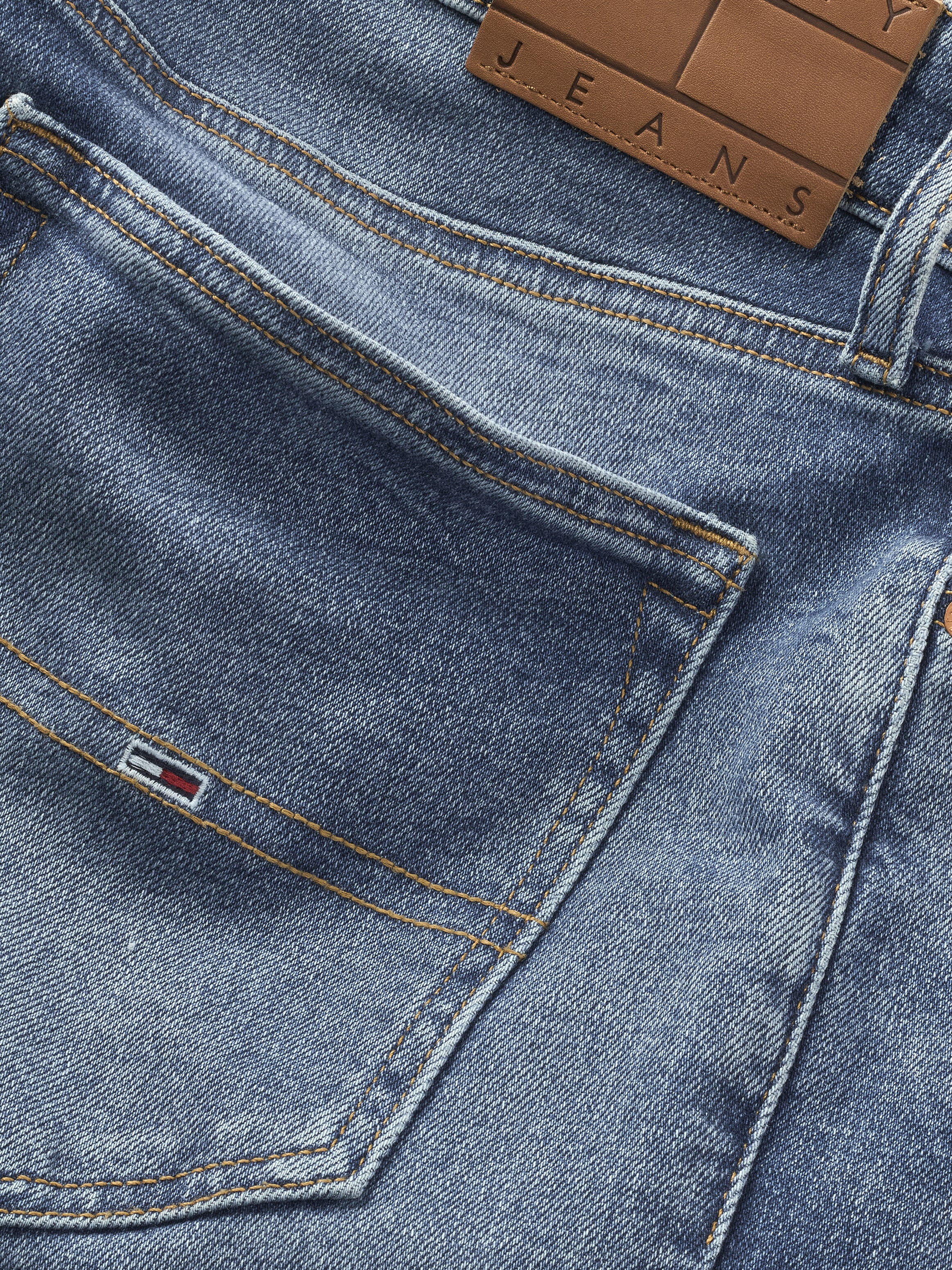 Tommy Jeans Skinny-fit-Jeans, mit Logostickereien