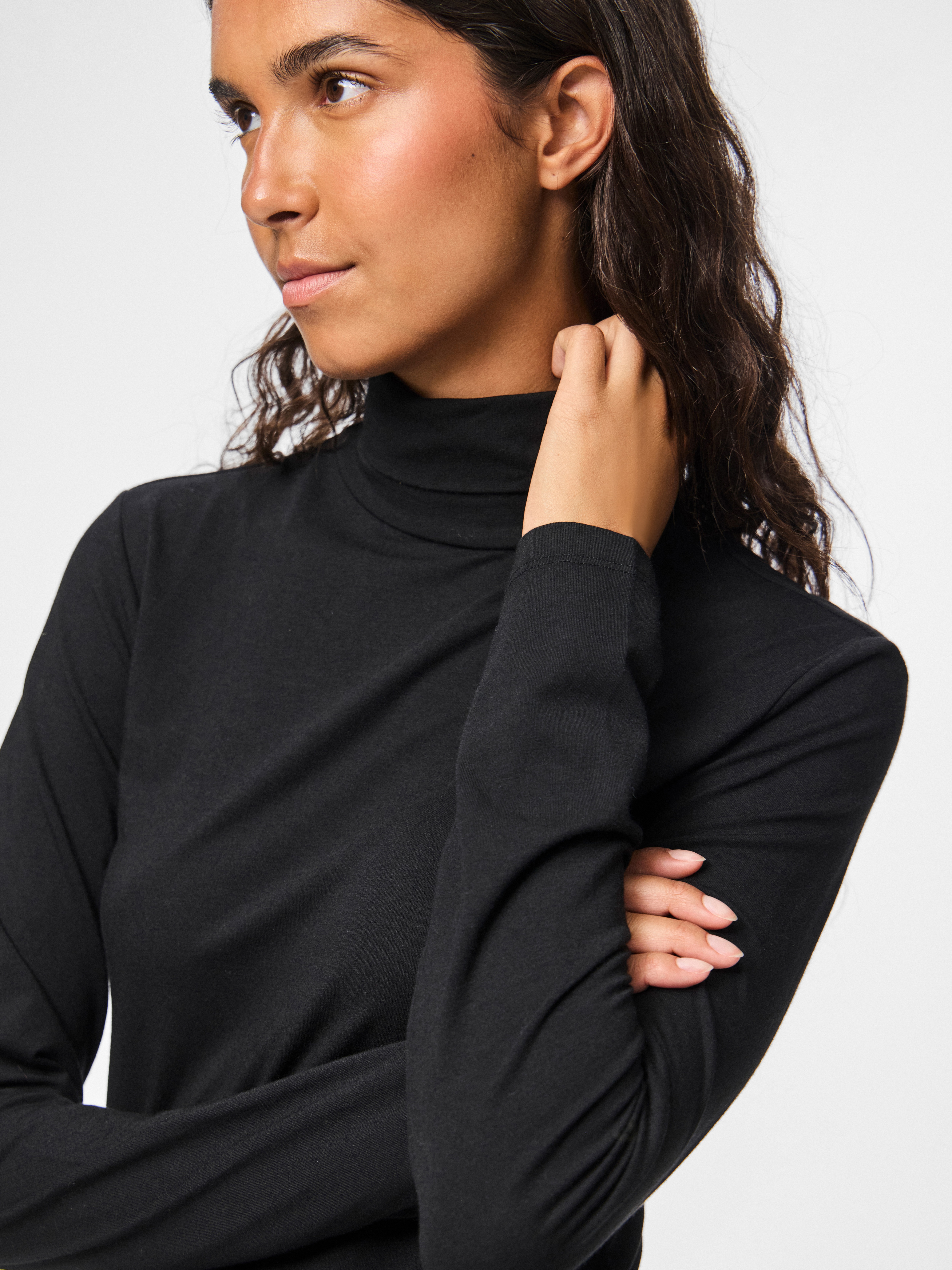 Thumbnail - pieces Rollkragenshirt "PCSIRENE LS ROLLNECK TOP JRS NOOS"