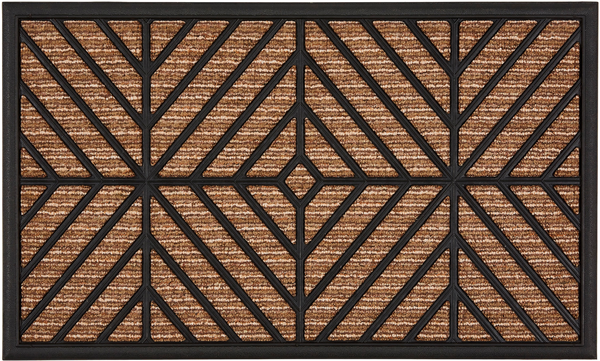 ASTRA Fußmatte "Border Graphic" rechteckig 8 mm Höhe Türmatte, Schmutzfangm günstig online kaufen