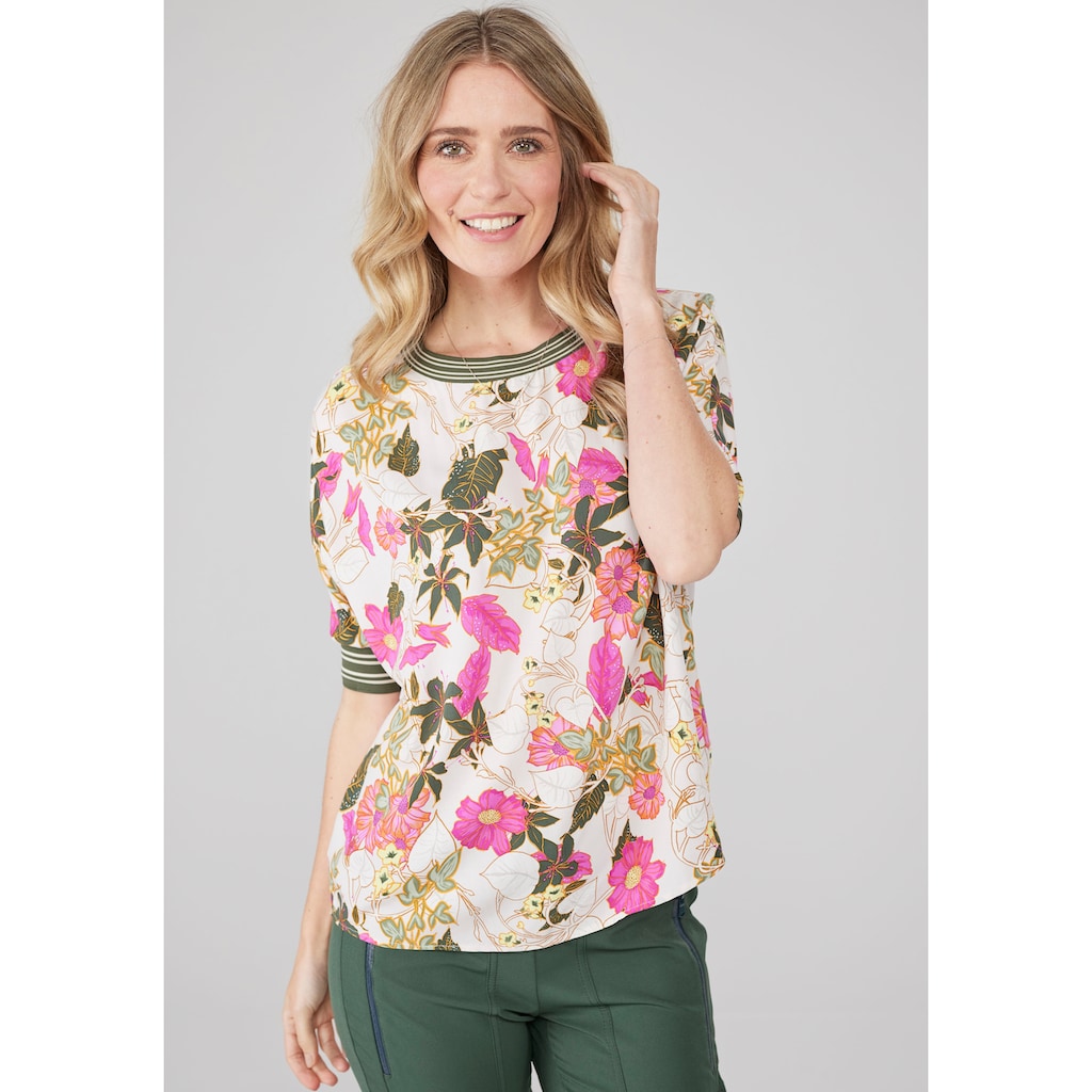 Lieblingsstück Shirtbluse »EcatarinaL« mit allover Blumendruck