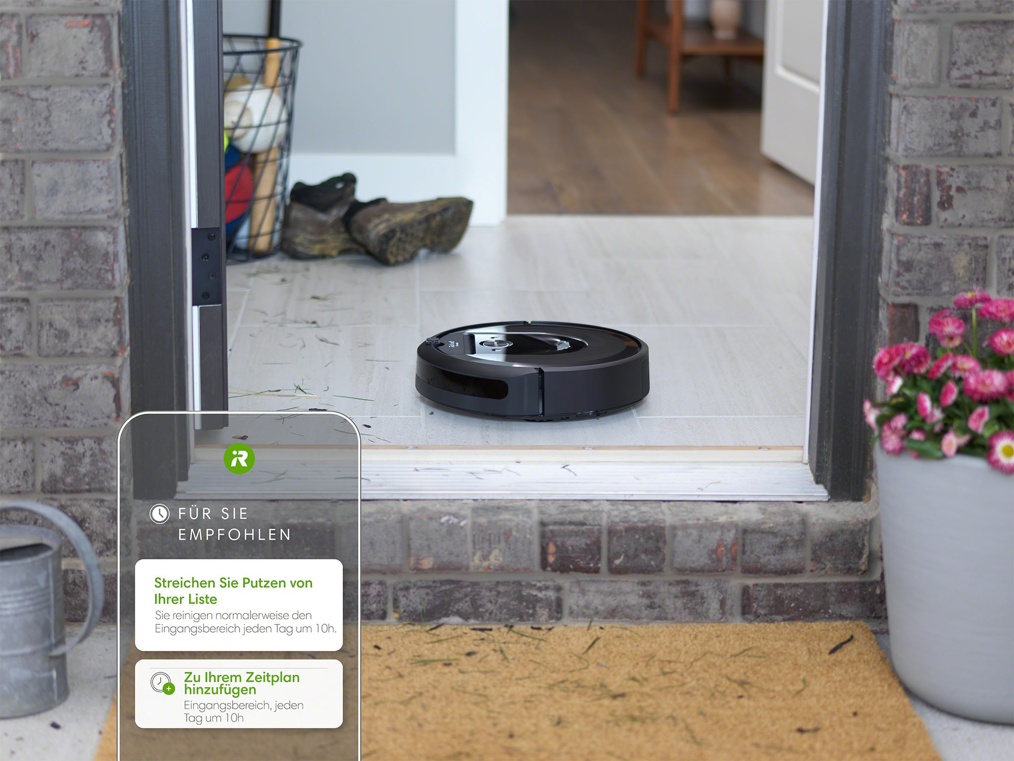 iRobot Saugroboter »Roomba i7 (i7158)«, App-/Sprachsteuerung, Einzelraumkaritierung