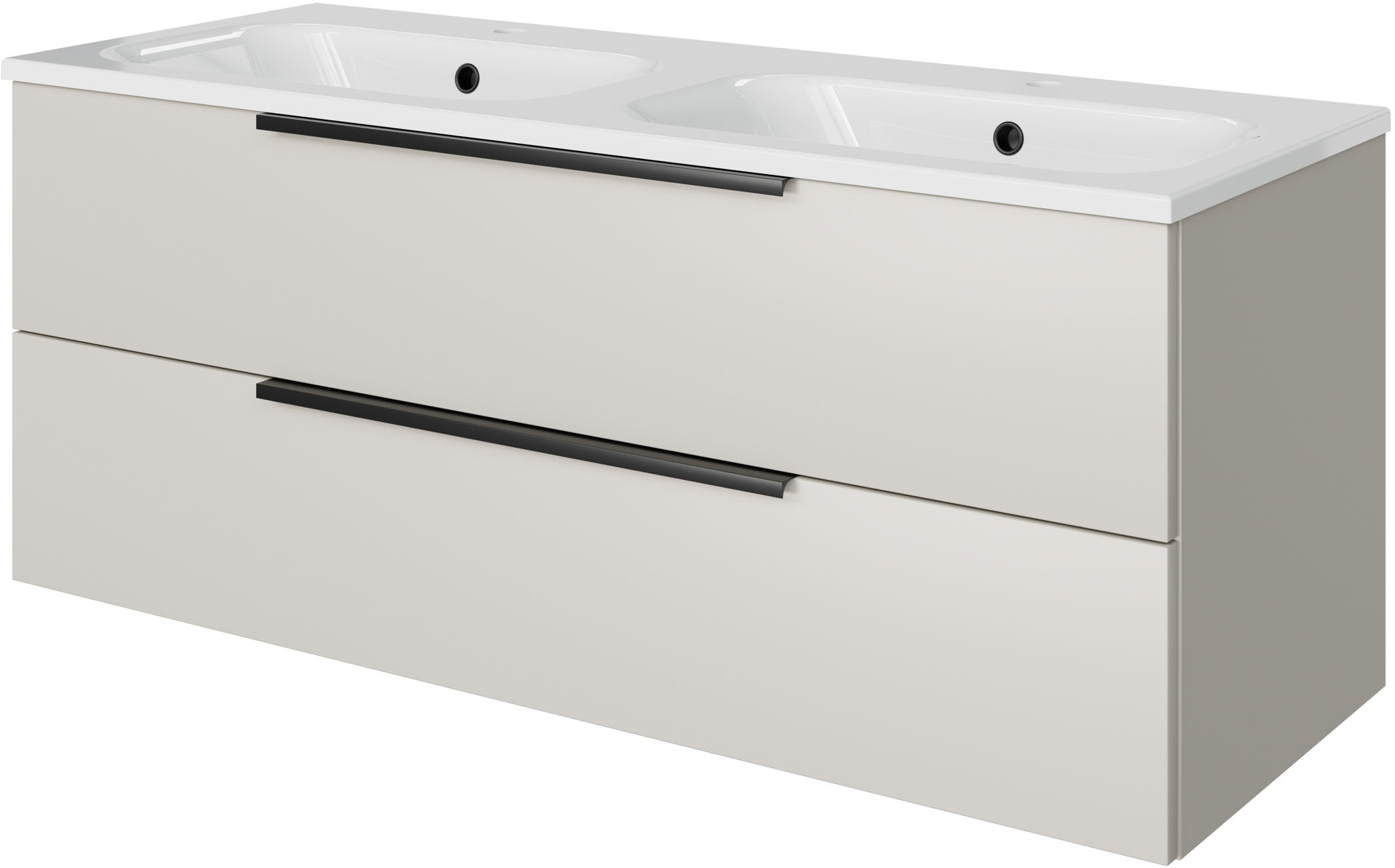 Saphir "Mineralmarmor-Waschtisch mit Waschtischunterschrank" 2 Stk. tlg.