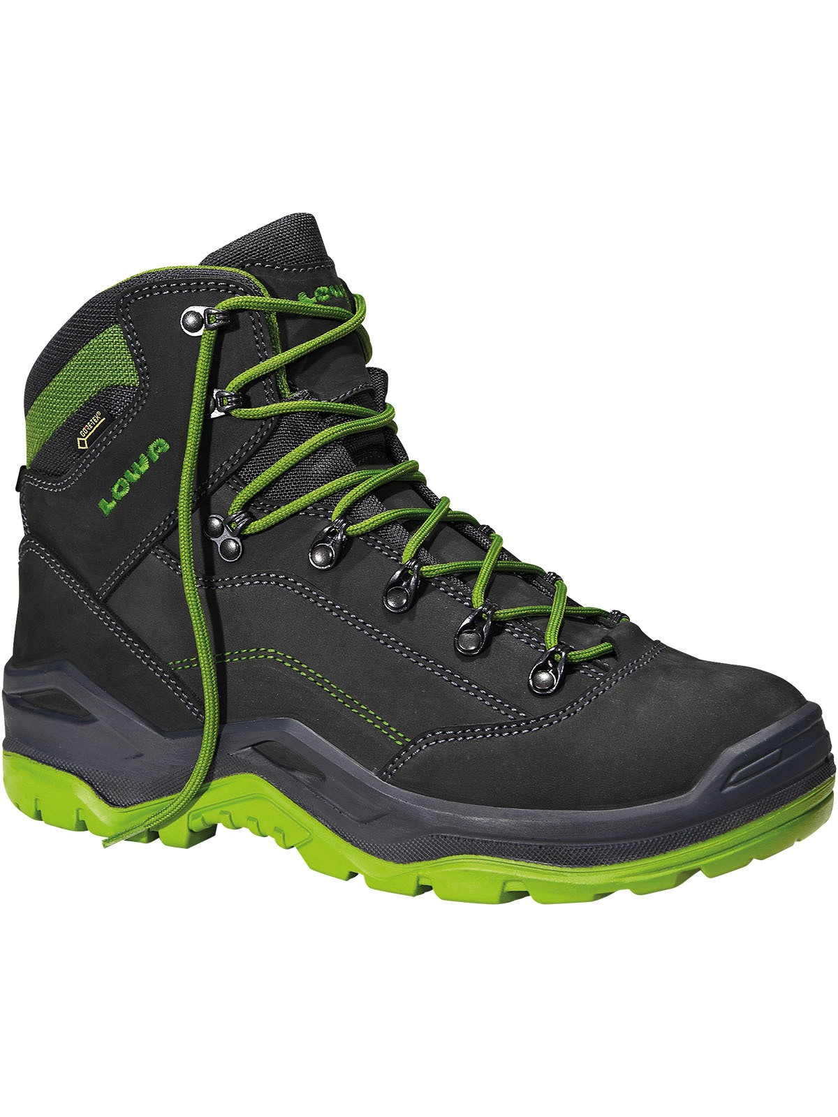 LOWA Sicherheitsstiefel "Sicherheitsschuhe 5650 Lowa RENEGADE Work GTX", 42, schwarz, Schuhe