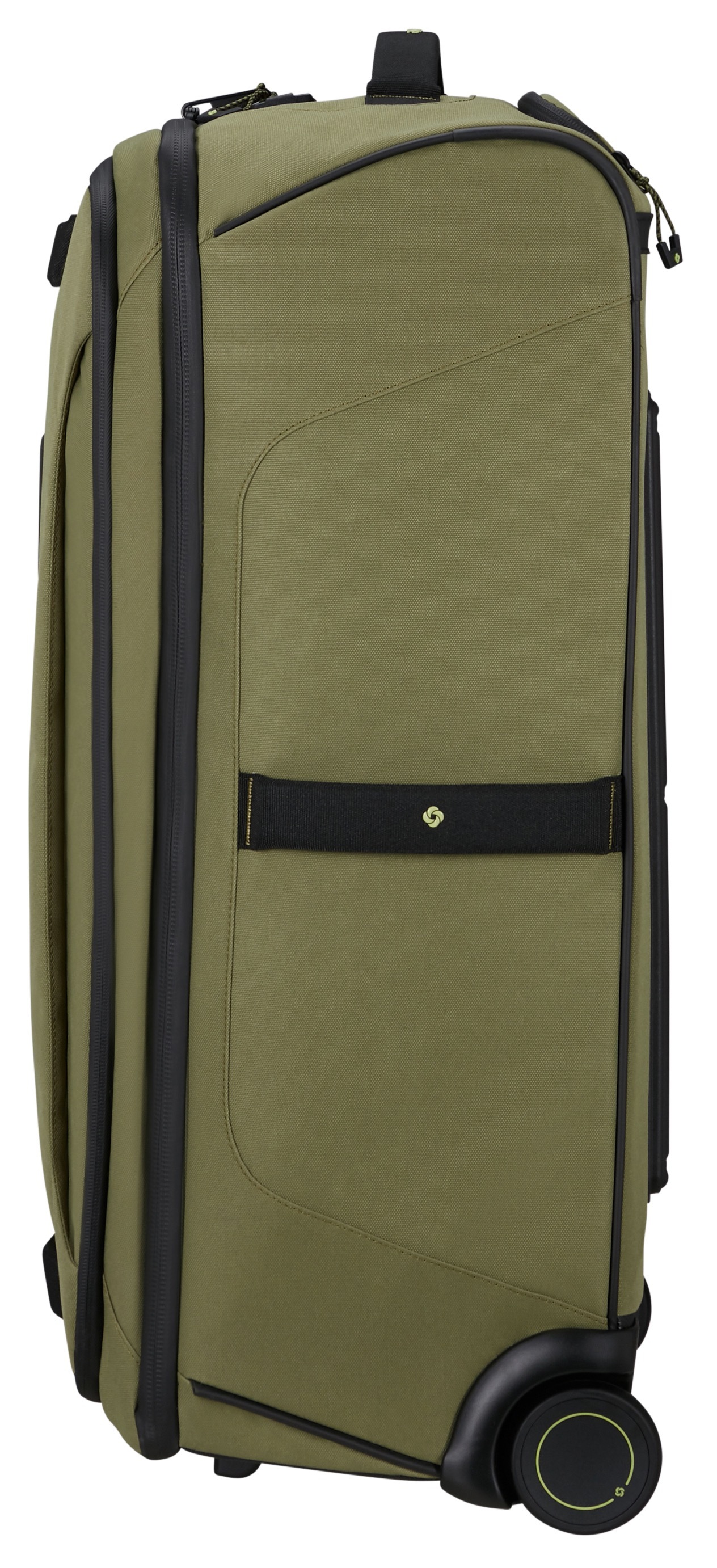 Samsonite Reisetasche »ECODIVER DUFFLE/WH, verschiedene Größen« TSA-Schloss und Trolley-Gestänge