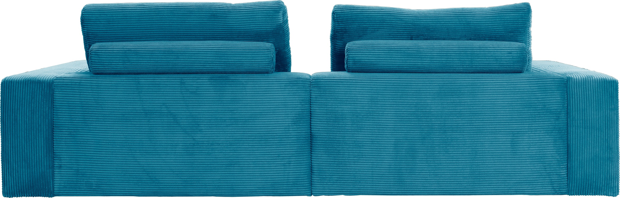 alina Big-Sofa »Sandy«, 266 cm breit und 123 cm tief, in modernem Cordstoff