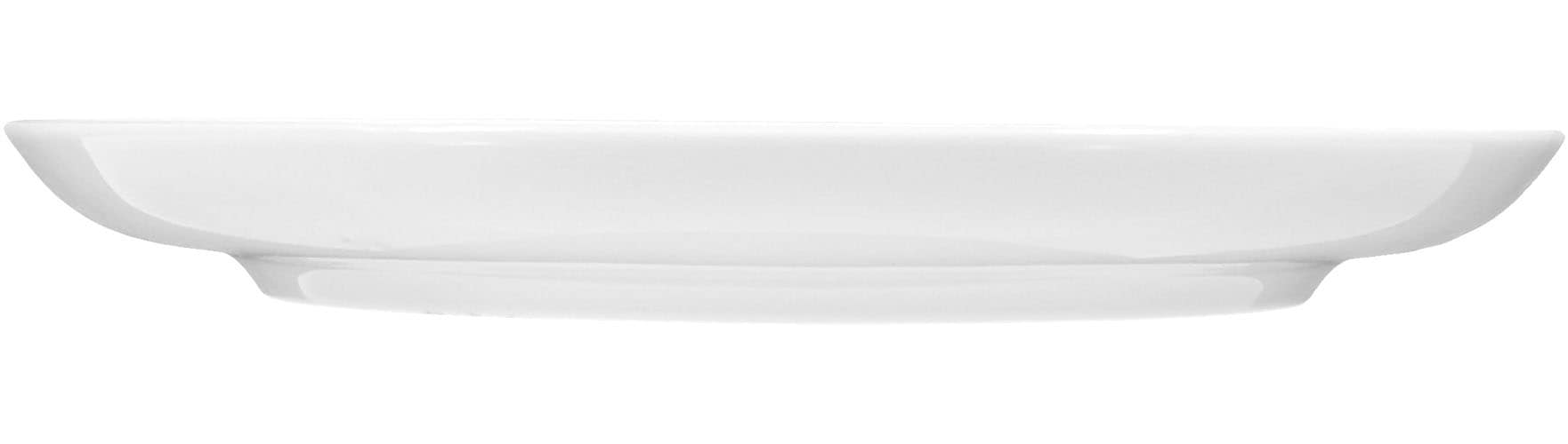 Seltmann Weiden Teeservice »Geschirr-Set, 18 Teile, Lido Weiß, rund«, (Set, 18 tlg., 6x Teeobertasse 0,14 l, 6x Teeuntertasse, 6x Brotteller), Tassen, Untertassen, Teller, 18 Teile, für 6 Personen, Made in Germany