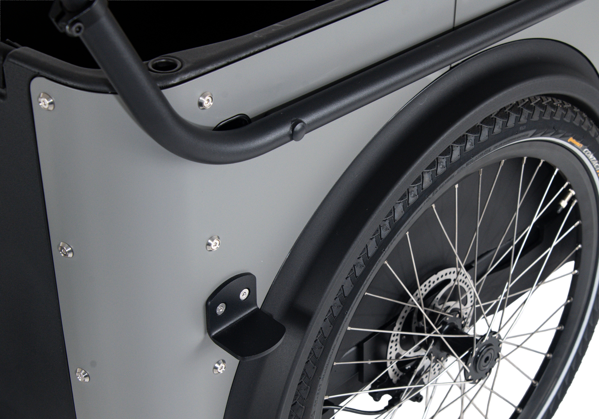 Royal Cargo Bikes »Cargo 3W Premium Plus 17,5Ah / 630 Wh 24 / 26 Zoll mit Riemenantrieb« 0 Gang ENVIOLO NuVinci Schaltwerk Nabenschaltung Mittelmotor 250 W