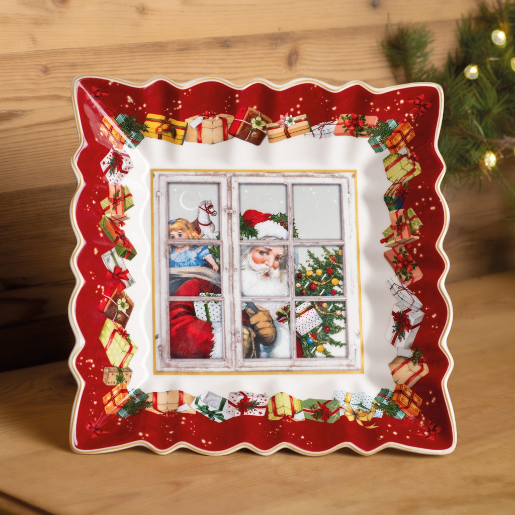 Villeroy & Boch Schale »Schale "Santa" Toy's Fantasy 27 x 27 cm bunt«