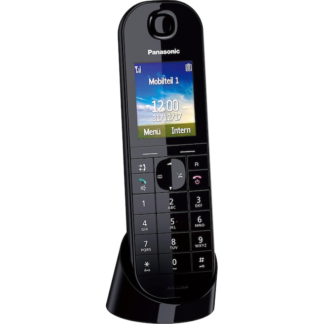 Black Friday Panasonic Schnurloses DECT-Telefon »KX-TGQ400«, Weckfunktion,  Freisprechen | BAUR