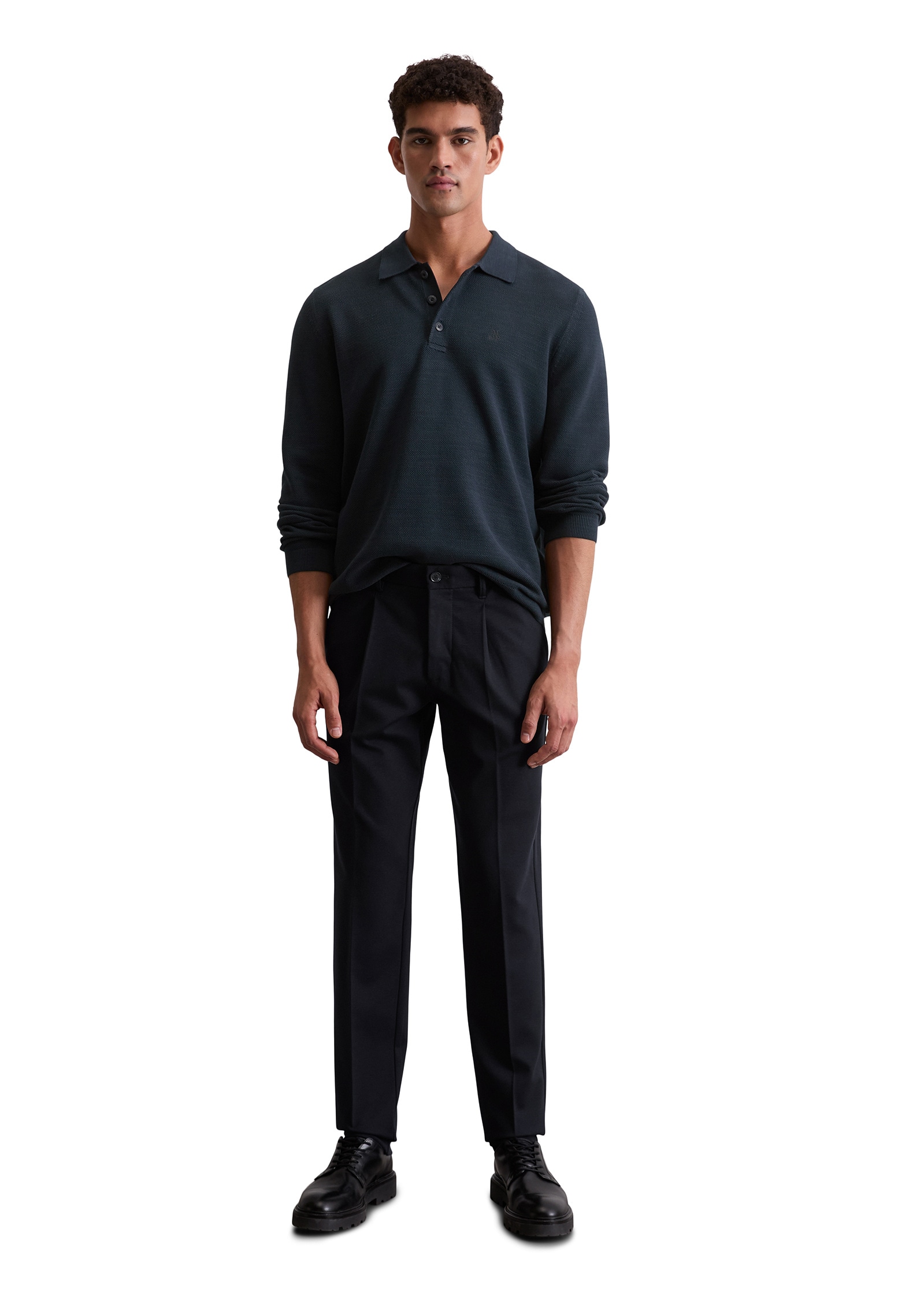 Marc O'Polo Rollkragenpullover »aus feinem Bio-Baumwoll-Piqué«
