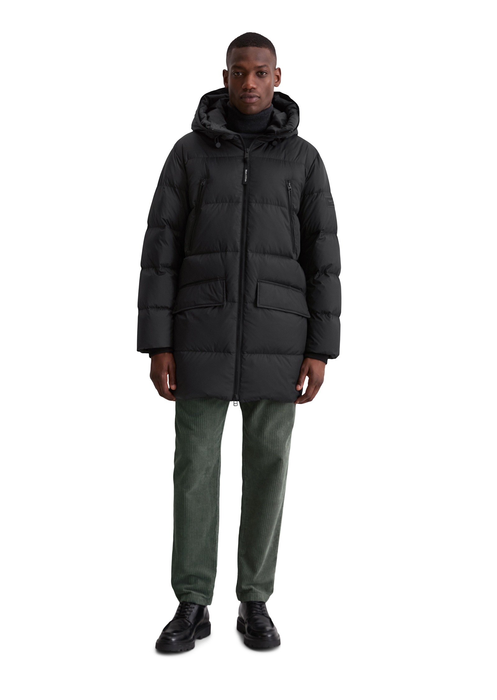 Marc O'Polo Outdoorjacke »mit funktionalen Taschen«, ohne Kapuze
