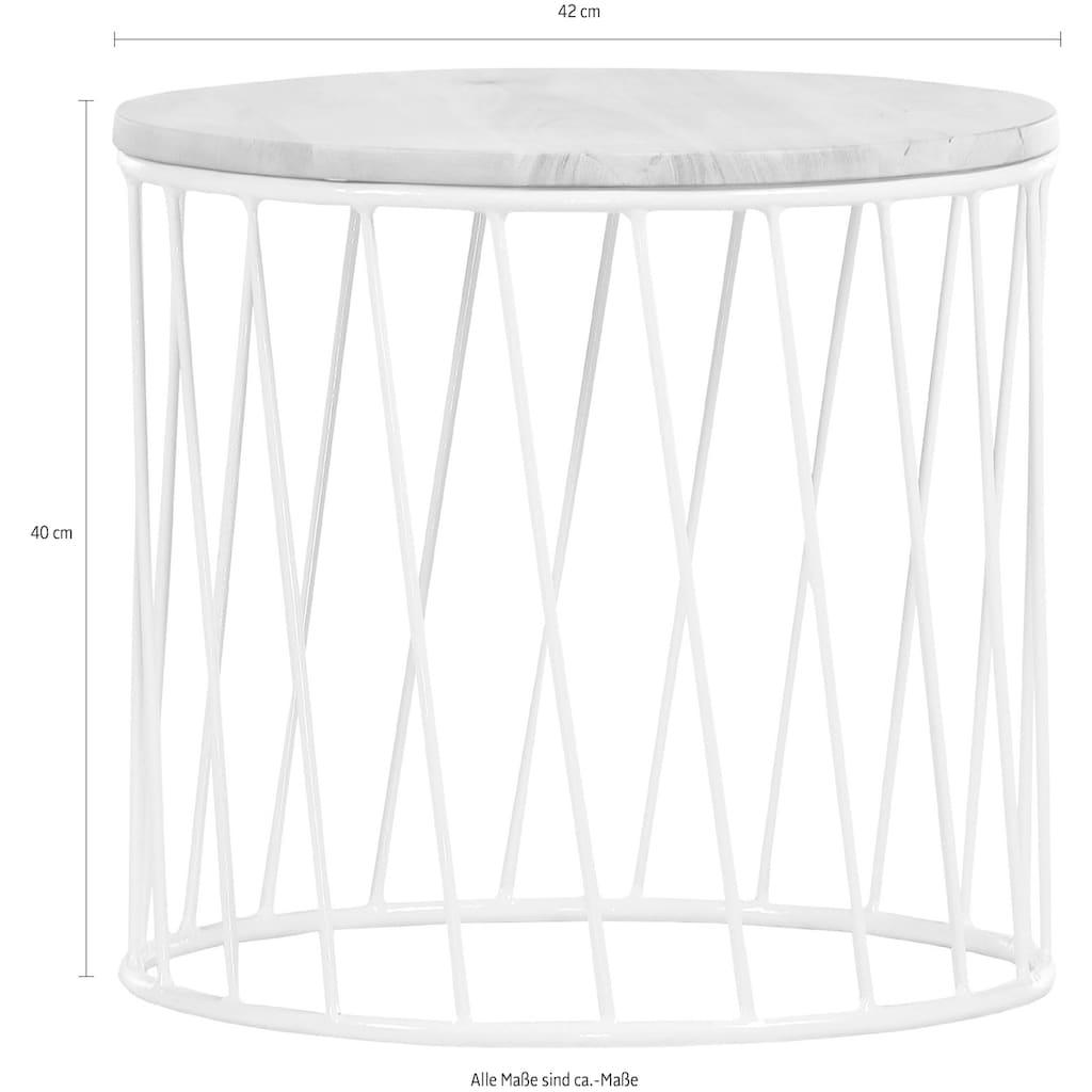 Gutmann Factory Beistelltisch »Ivory«