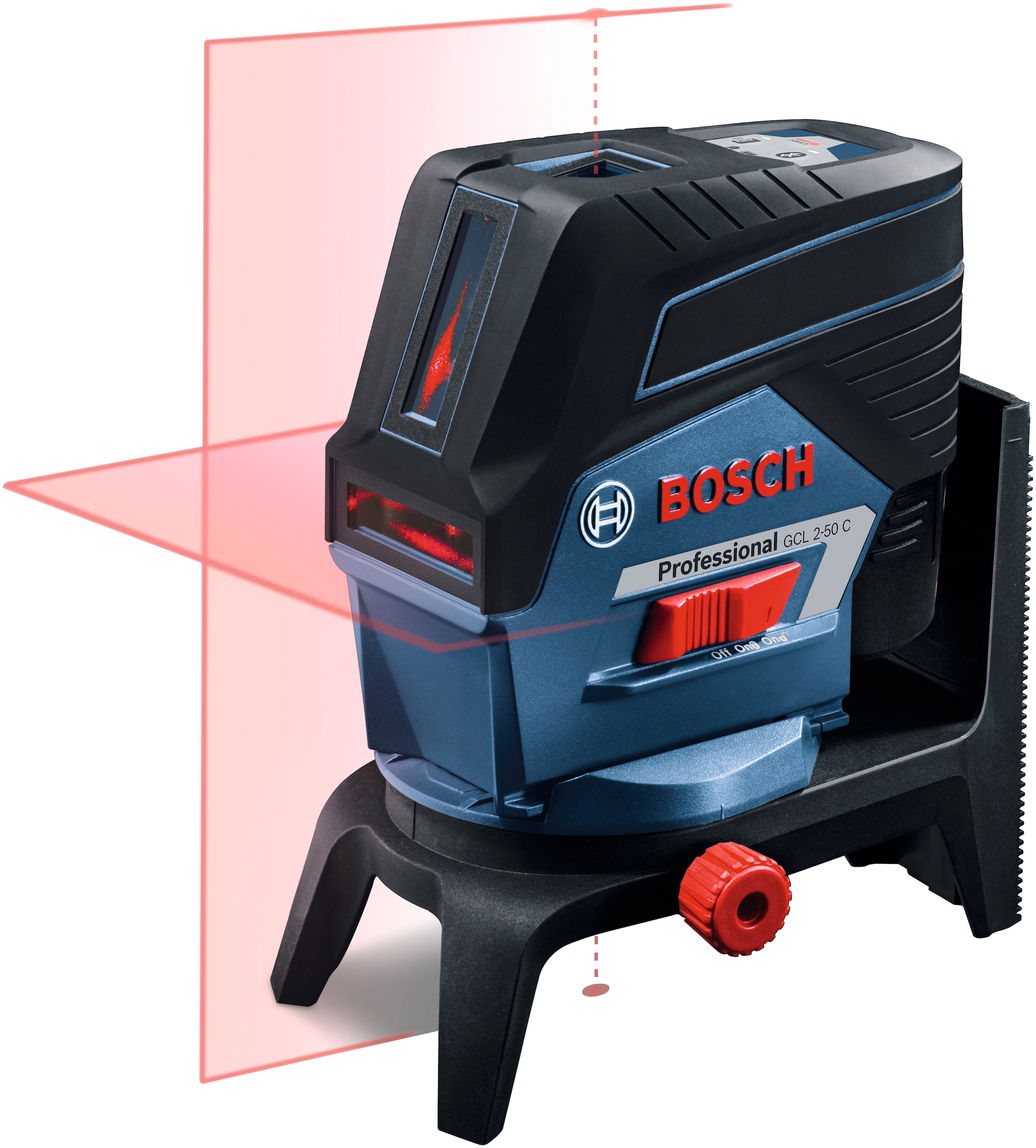 Bosch Professional Punkt- und Linienlaser »GCL 2-50 C Professional Baustativ-Set«, (Set), Ø Arbeitsbereich: 20 m