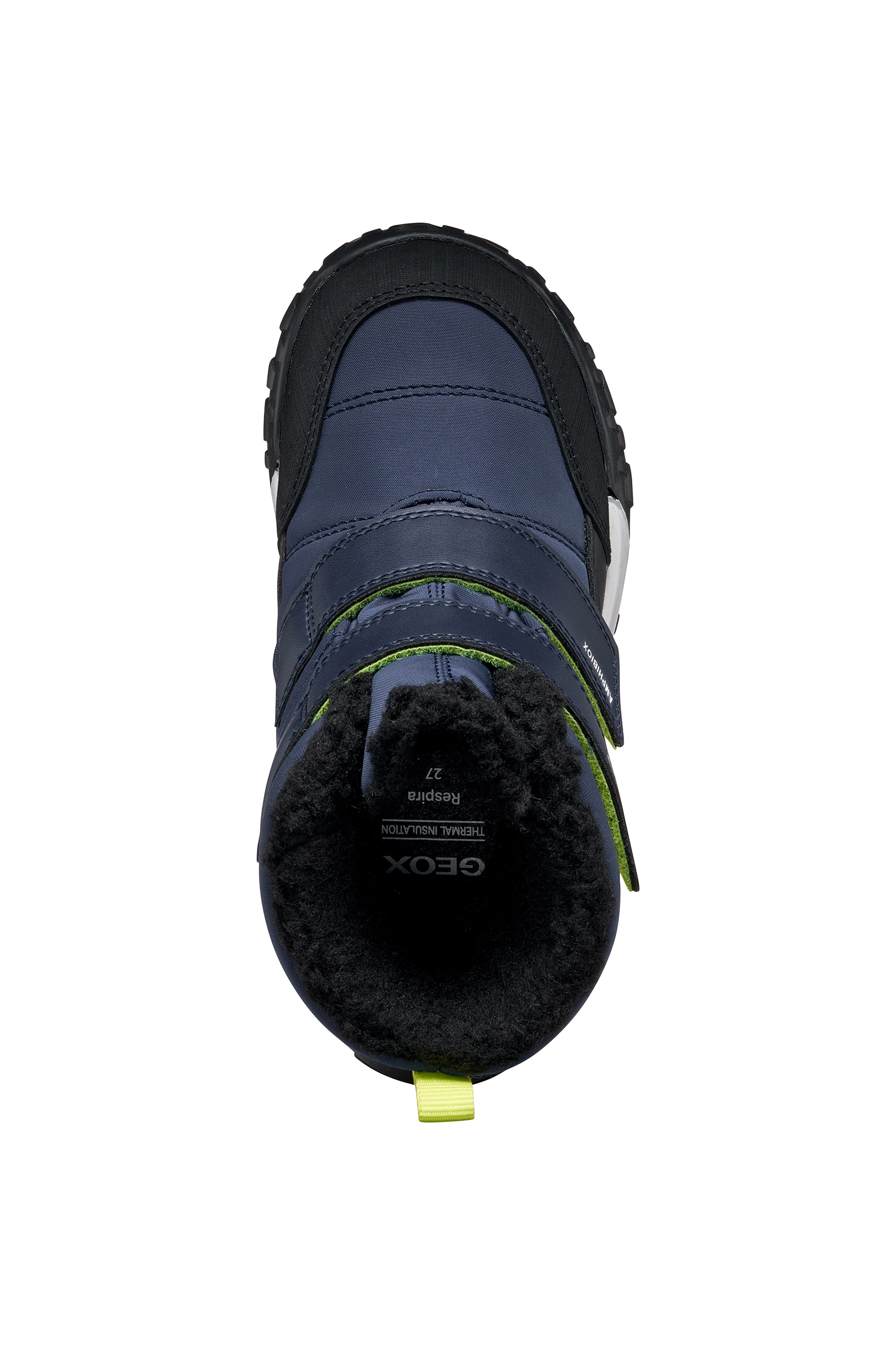 Geox Winterboots »J TREKKYUP BOY B ABX«  Winterstiefel mit Klettverschluss, Größenschablone zum Download