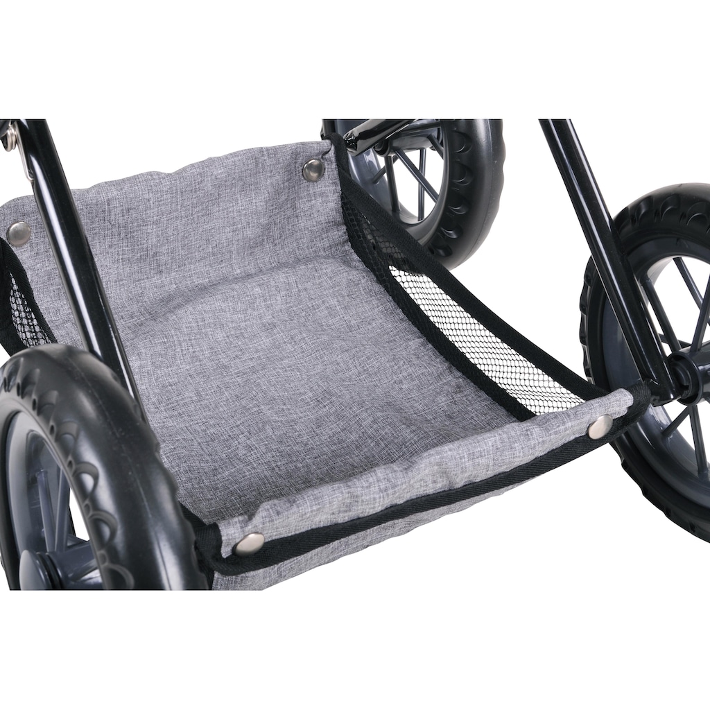 Knorrtoys® Kombi-Puppenwagen »Ruby - Jeans Grey«