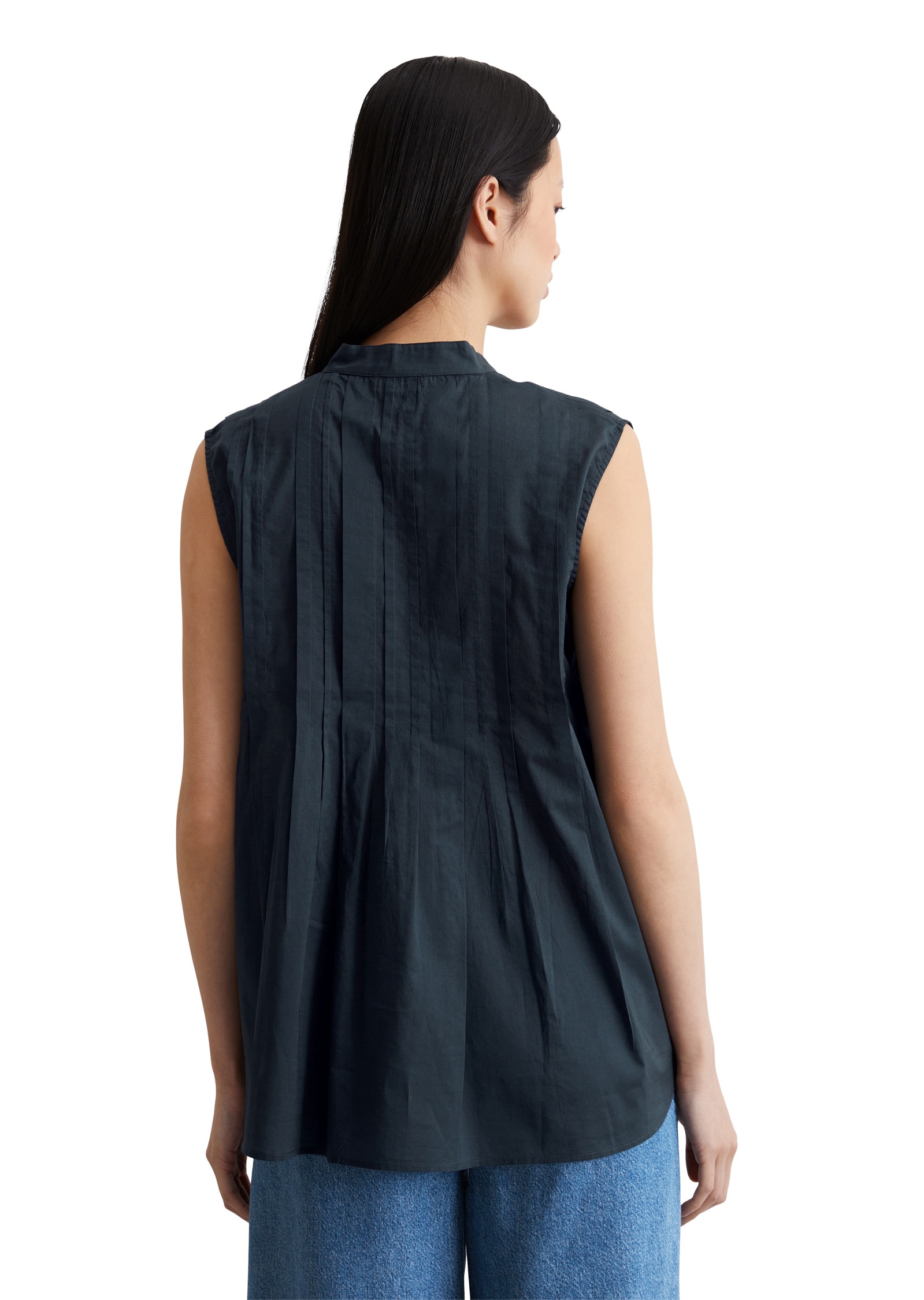 Marc O'Polo Blusentop »aus Silky-Touch-Baumwoll-Voile«