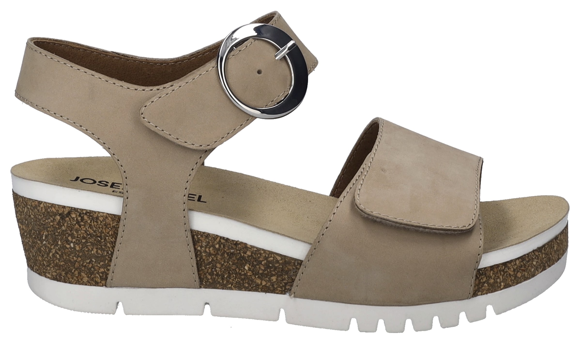 Josef Seibel Keilsandalette »Quinn 16«, Plateausandale, Keilsandale mit Klettverschluss