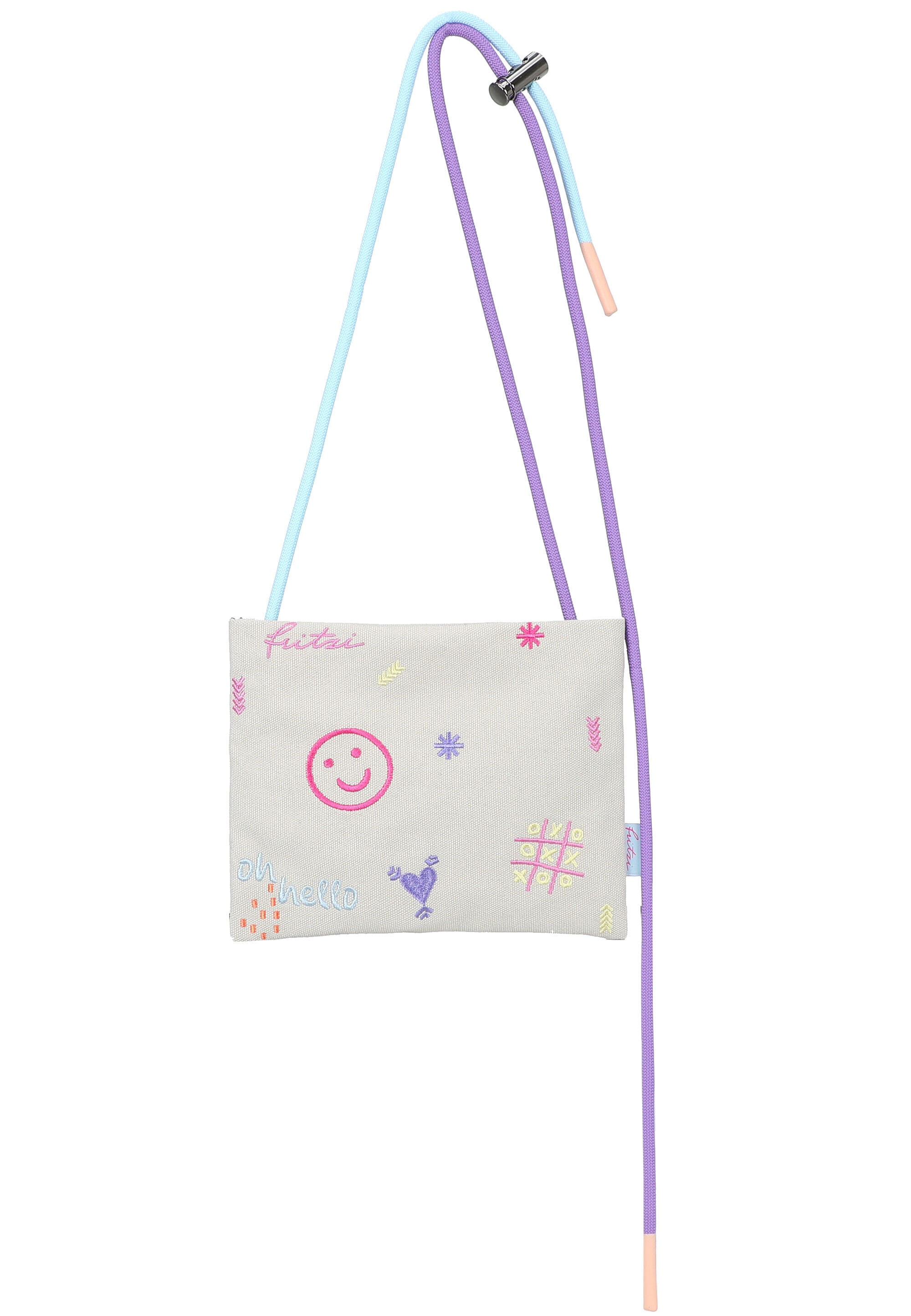 Fritzi aus Preußen Umhängetasche "Fritzi ME Cross Limited Embro Fun" mit Stickdetails