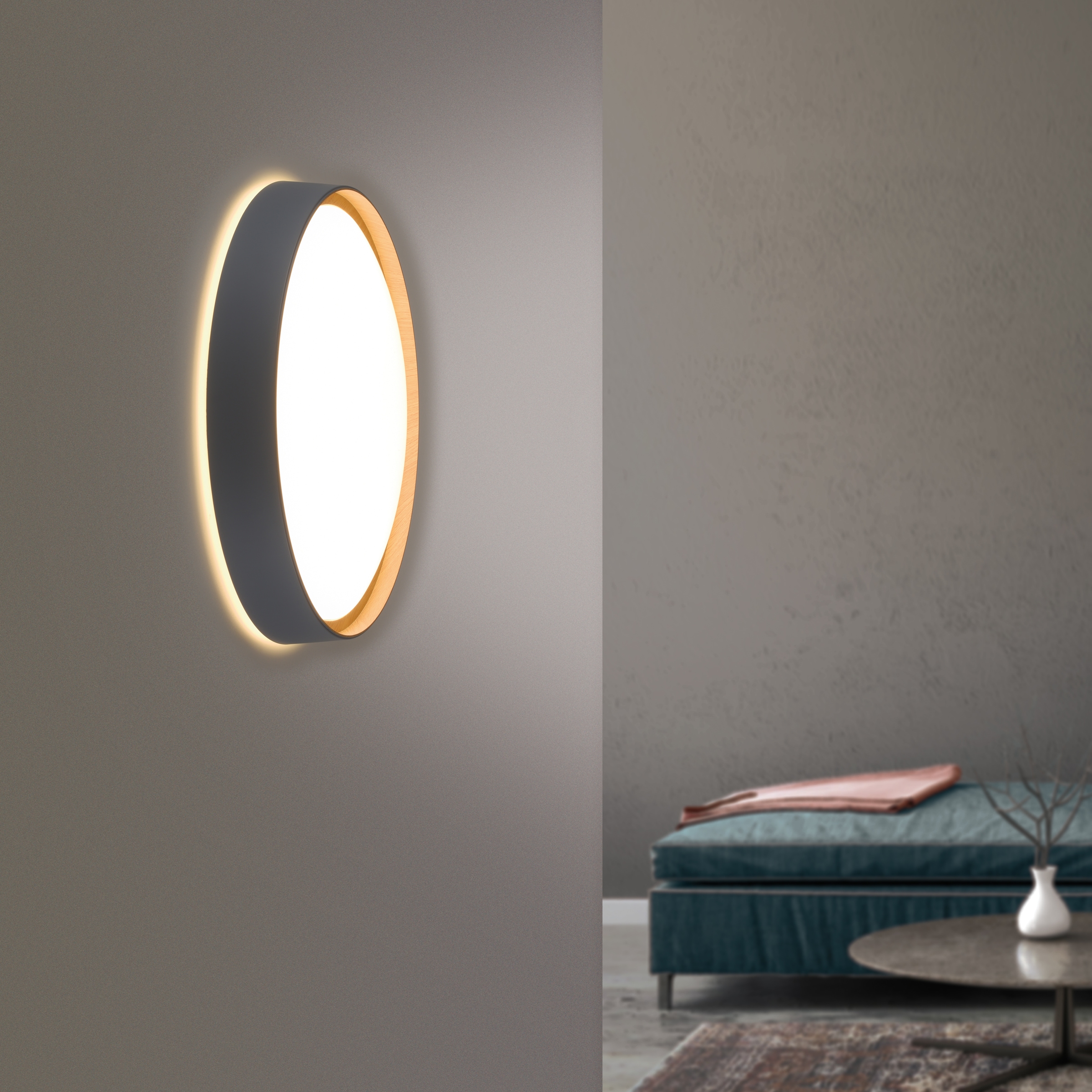 Neuhaus Q SMART HOME LIGHTS LED Deckenleuchte »Q-EMILIA« LED-Board 1 Stk. warmweiß - kaltweiß
