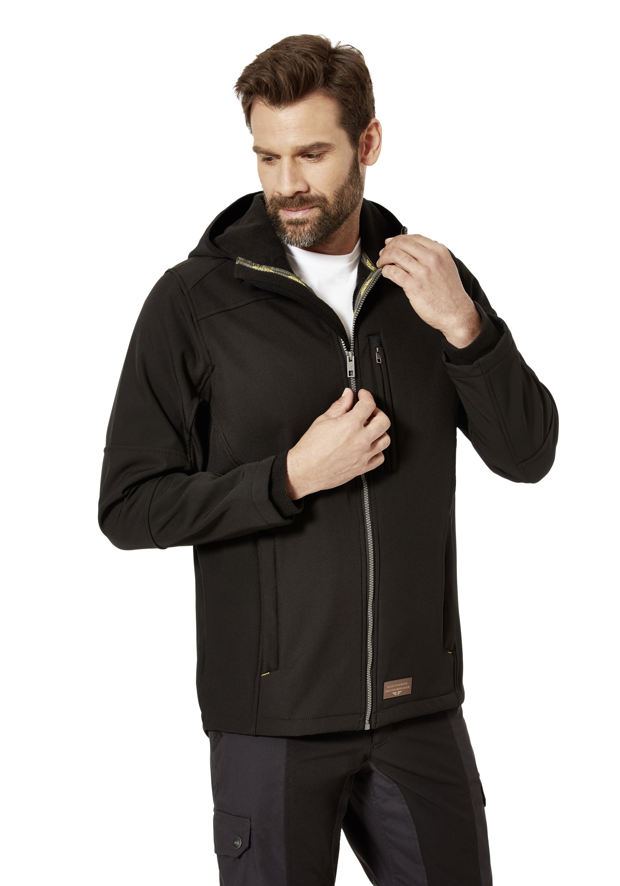 HERO by John Medoox Softshelljacke "JOEY Softshelljacke mit Fleecefutter", günstig online kaufen