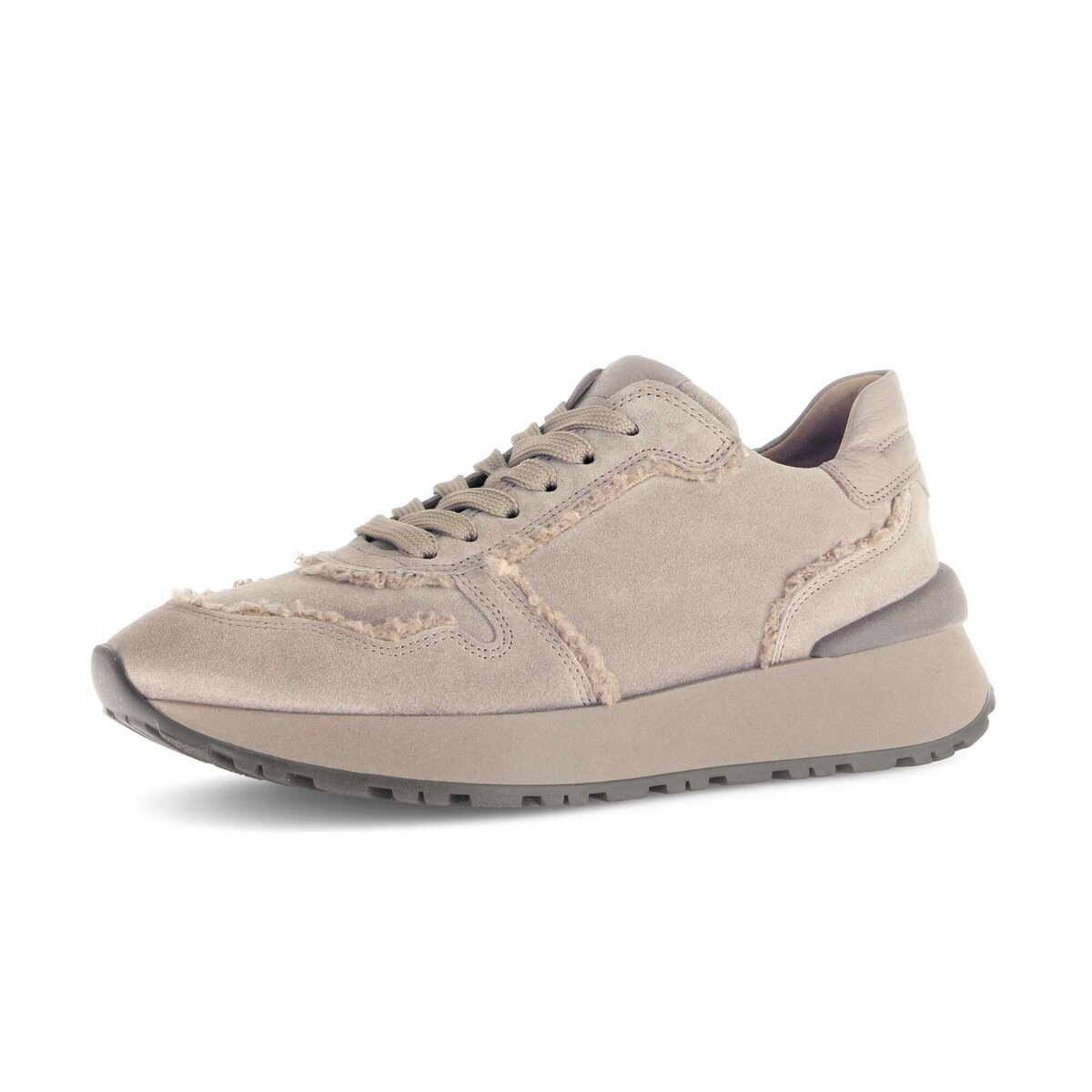 Gabor Sneaker »Sneaker low Materialmix Leder/Lederimitat«