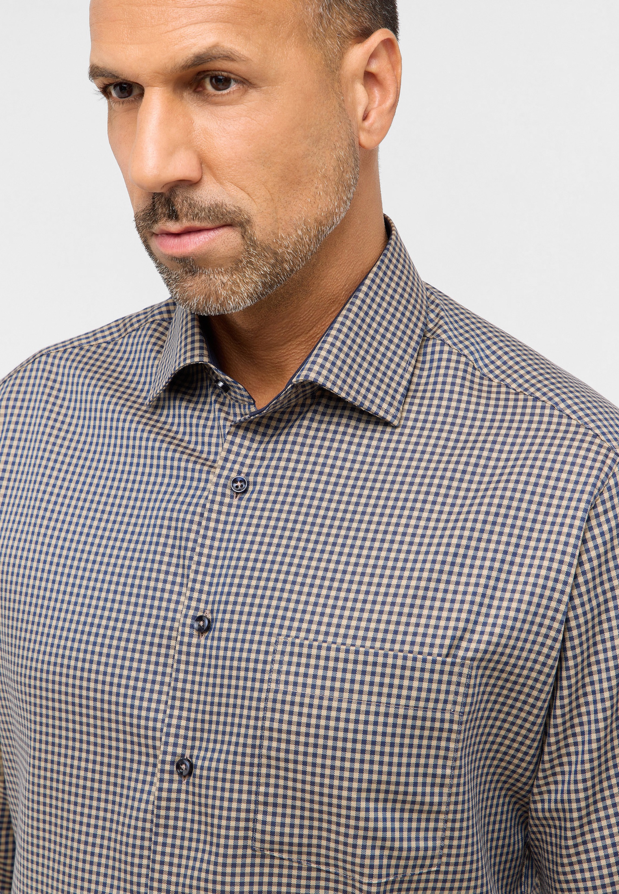 Eterna Langarmhemd »MODERN FIT« NON IRON (bügelfrei)