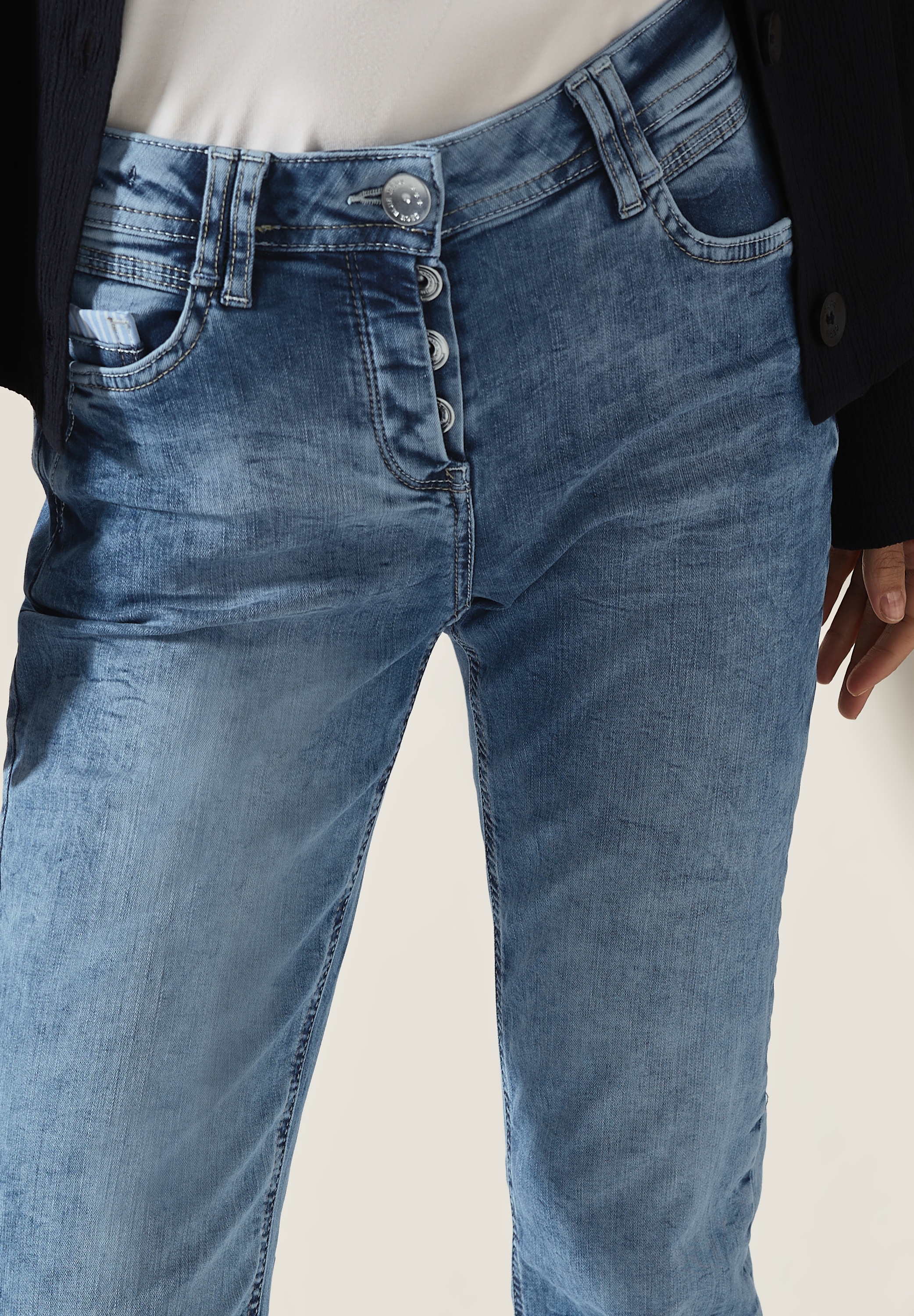 Cecil Regular-fit-Jeans »Style Scarlett«, im Five-Pocket Style