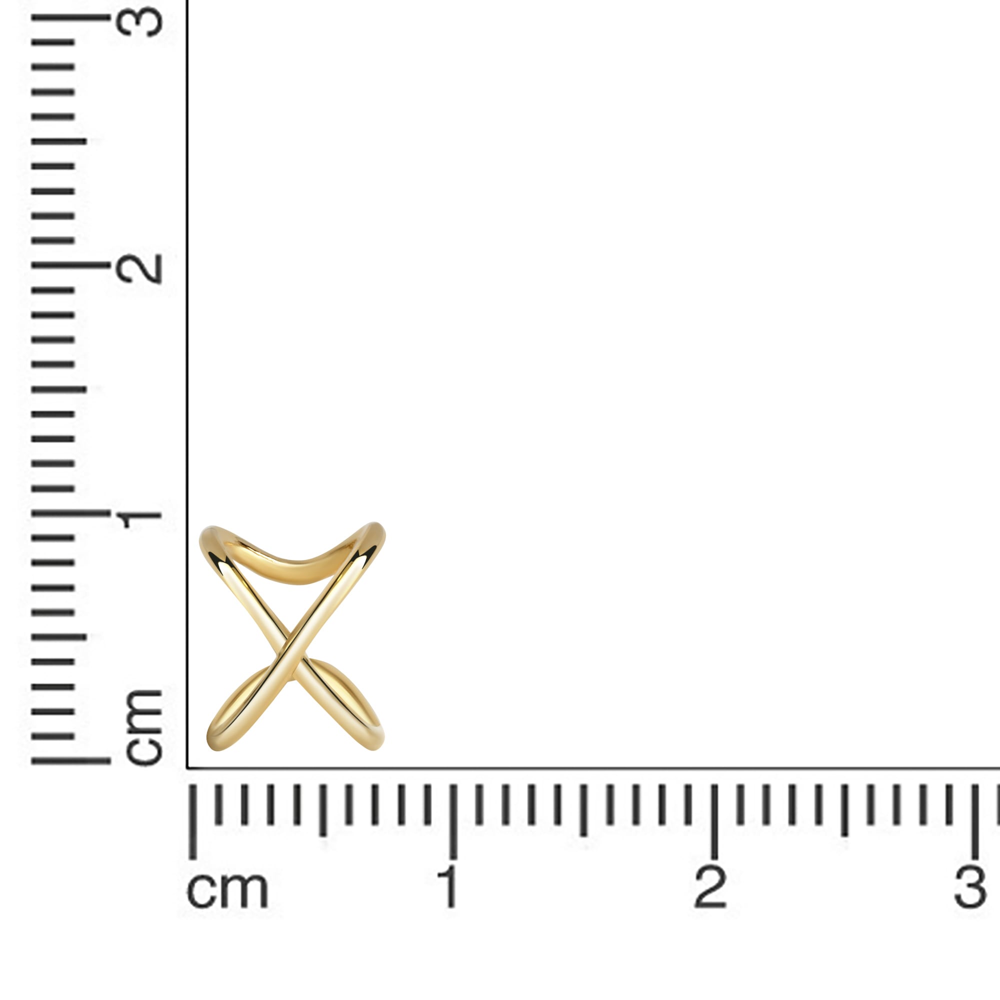 Fascination by Ellen K. Paar Ohrstecker »375/- Gelbgold glanz Ø 10,5mm«
