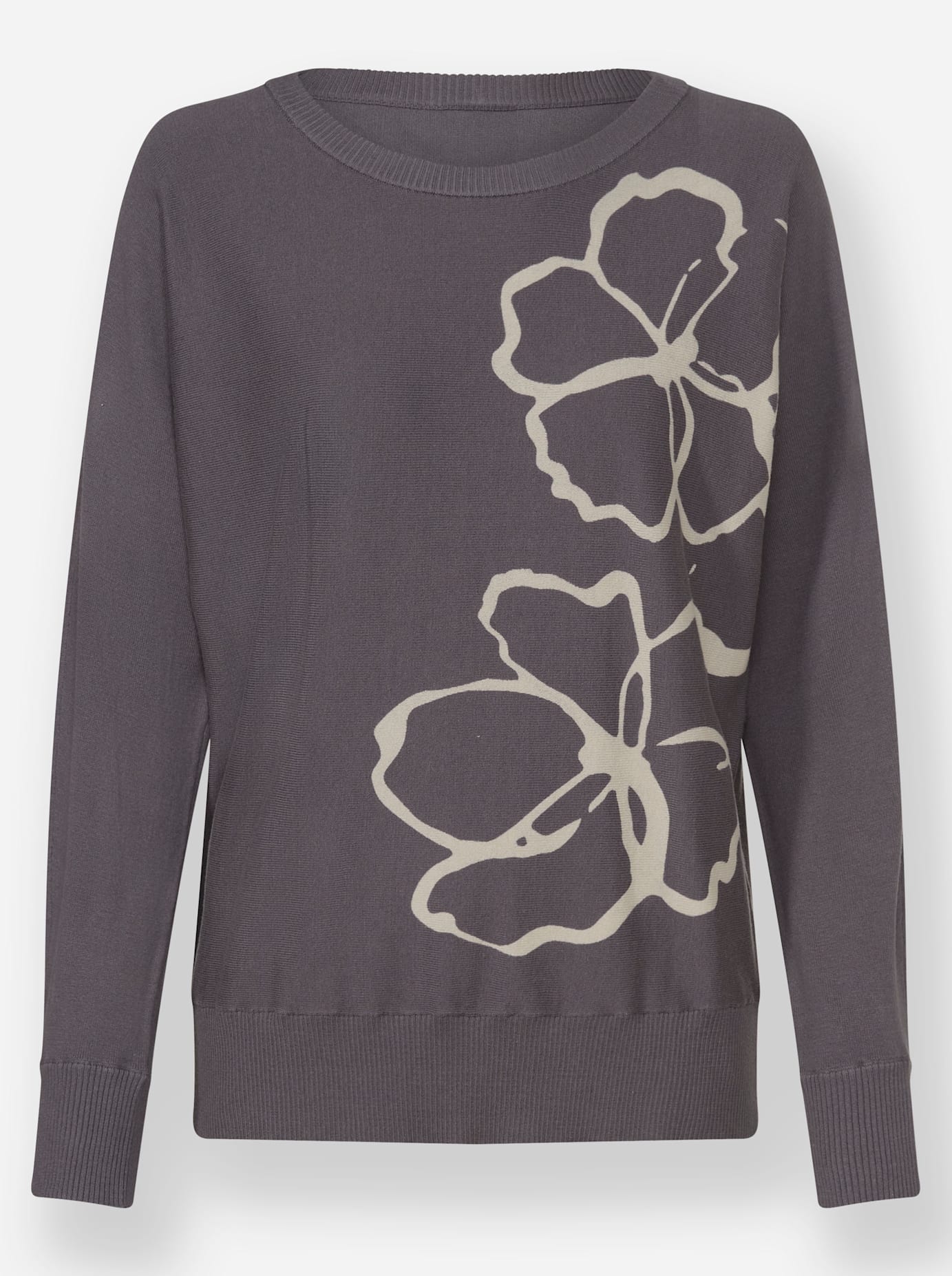 heine Strickpullover »Druck-Pullover«