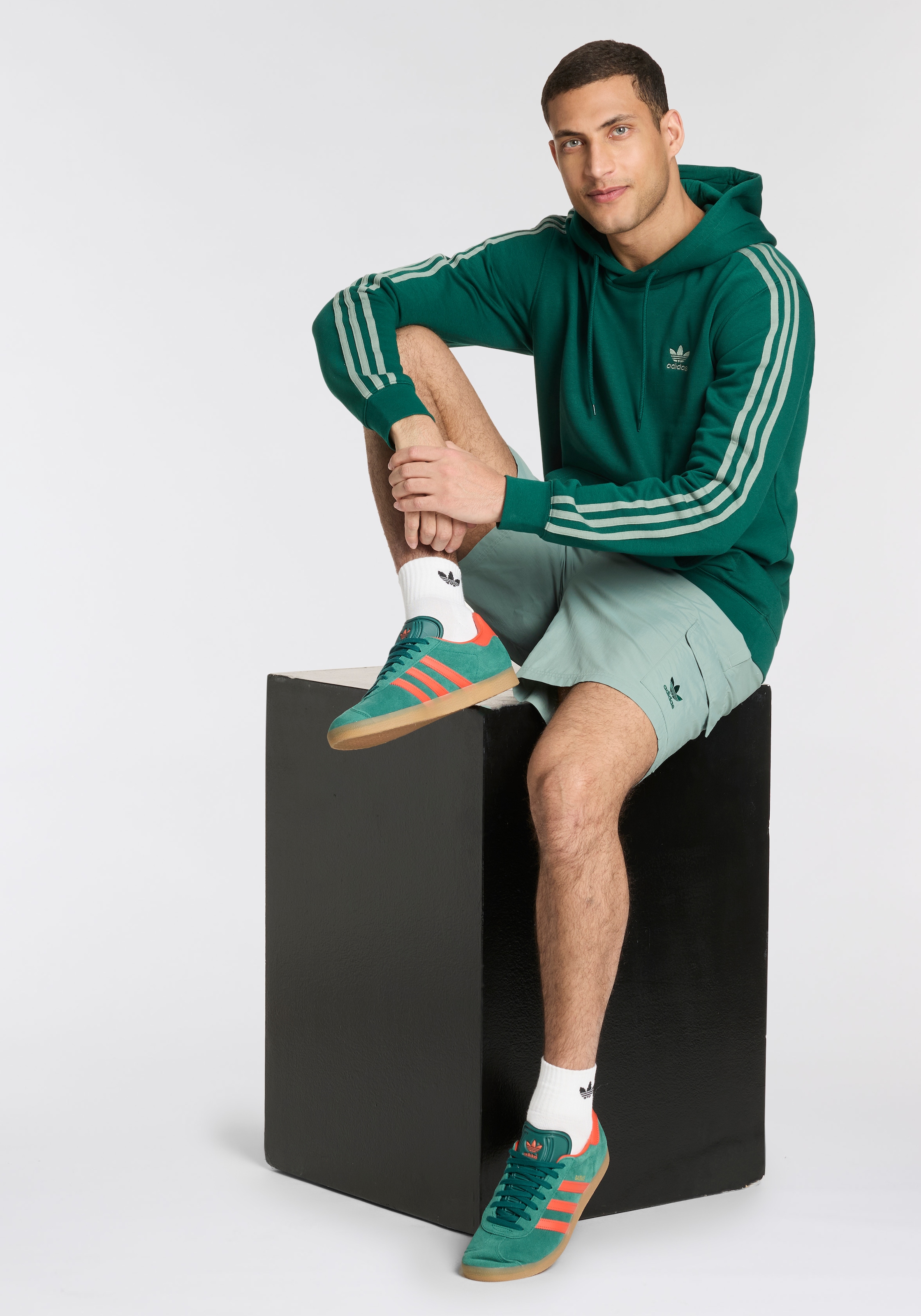 adidas Originals Kapuzensweatshirt »3-STRIPES HOODY«
