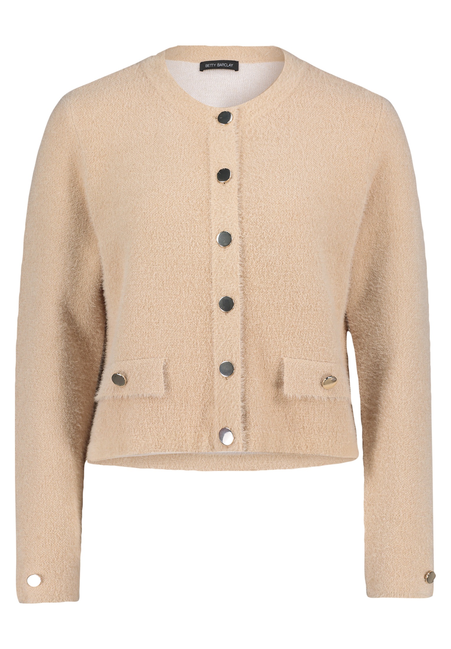 Betty Barclay Strickjacke "Betty Barclay Grobstrickjacke mit Knopfleiste", günstig online kaufen