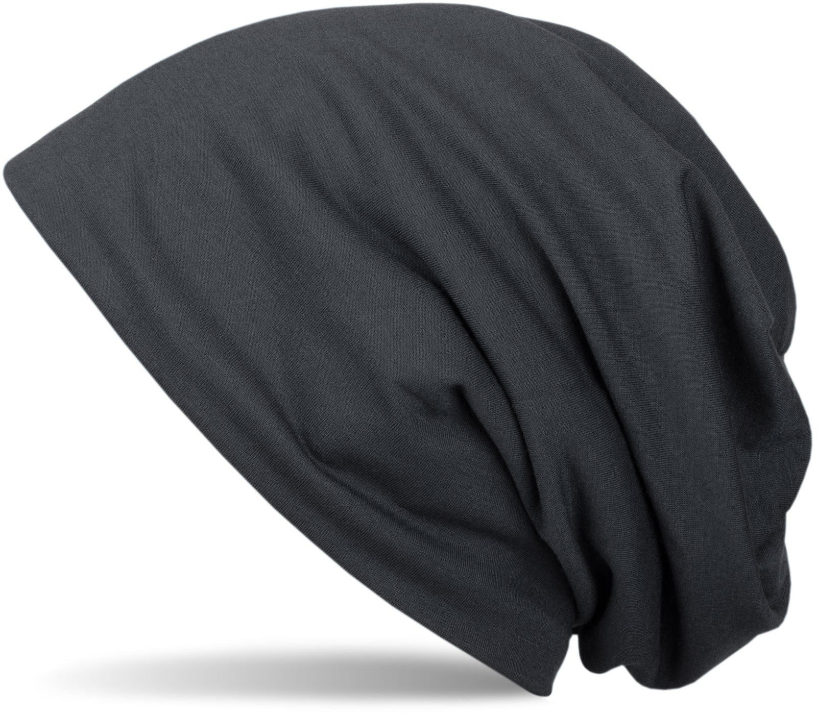 styleBREAKER Beanie "Unifarbene Beanie Mütze mit Fleece" 1 Stk.