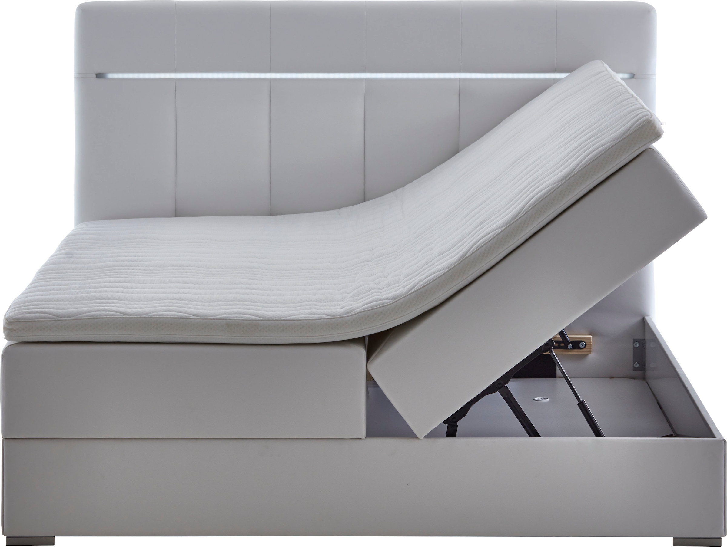 ATLANTIC home collection Boxbett »Tessa«, mit LED-Beleuchtung und Bettkasten