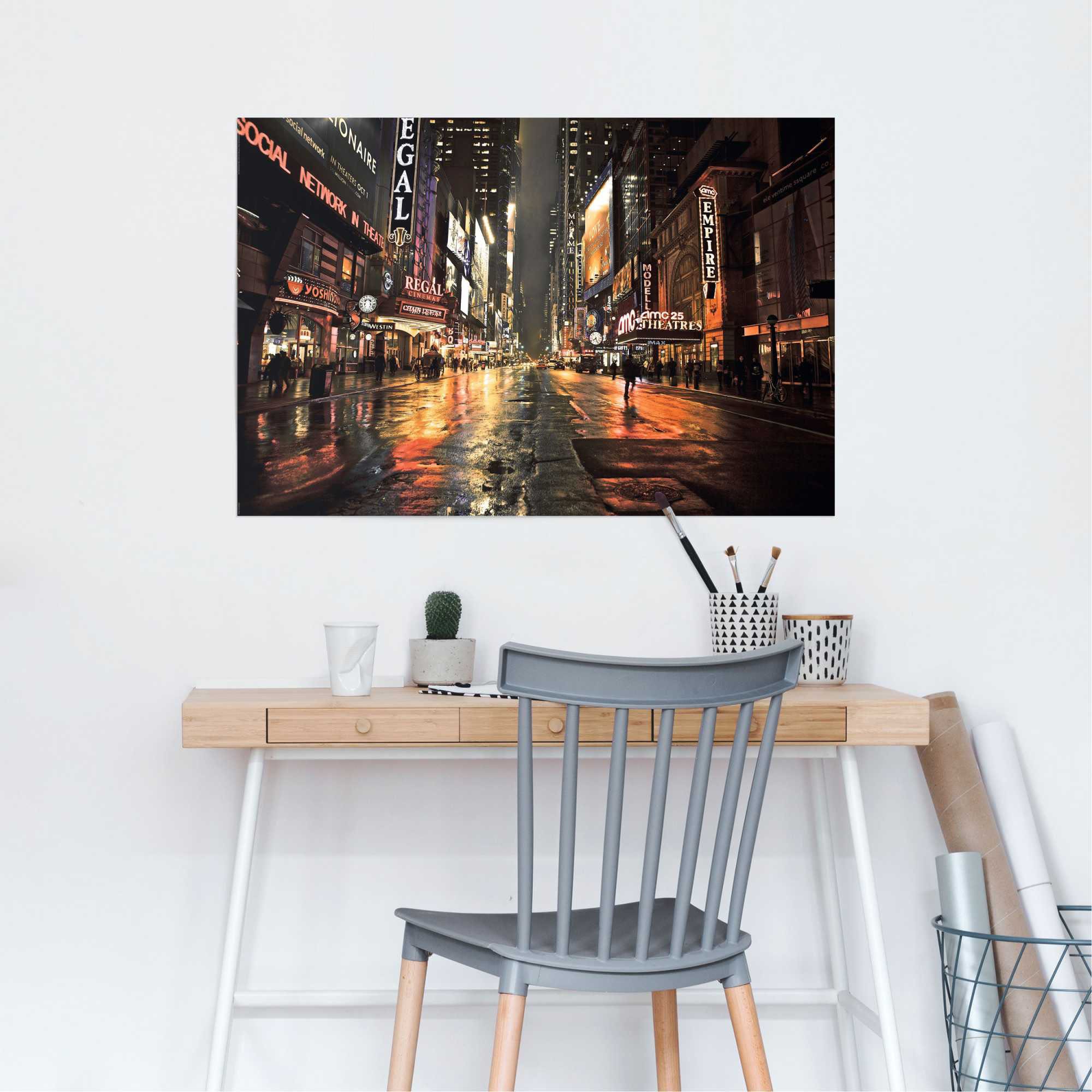 Reinders Poster "Manhattan 42nd Street", (1 St.) günstig online kaufen